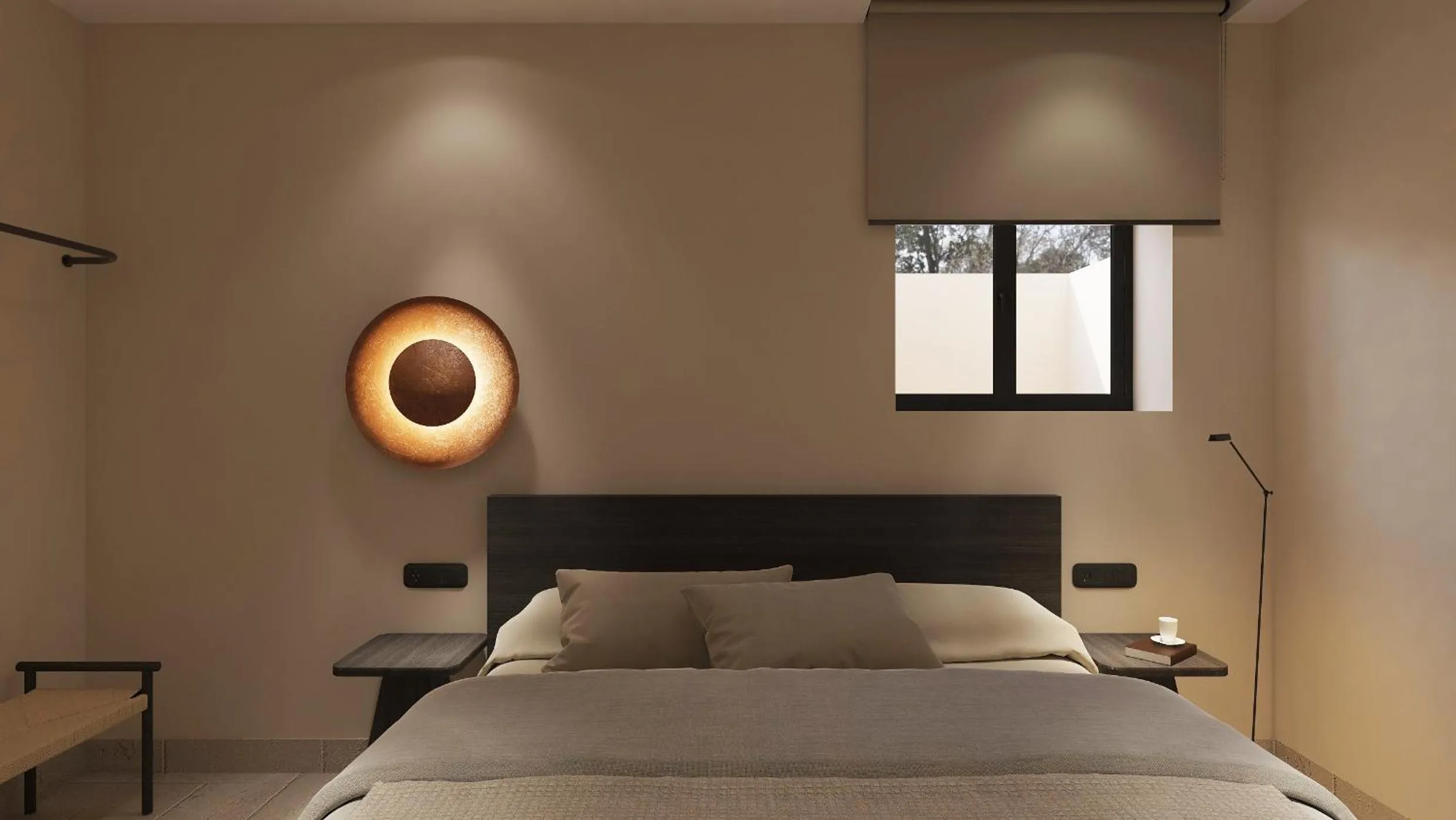 Bed in Melidron Hotel Suites Villas