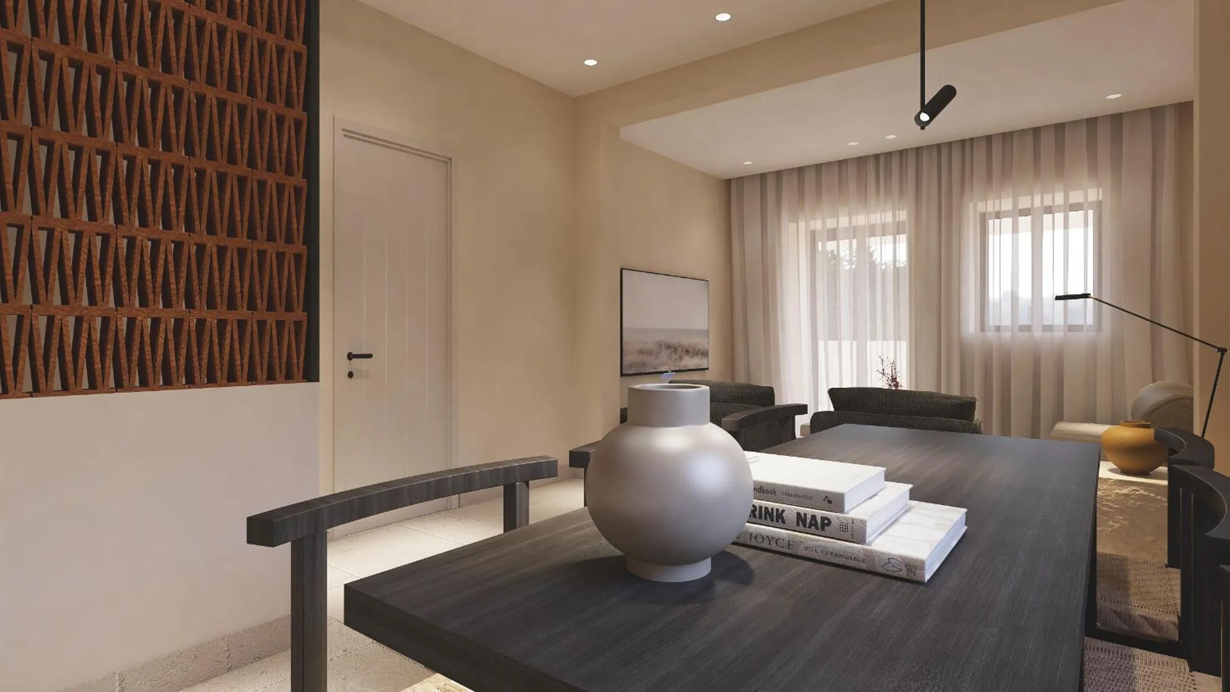 Living room in Melidron Hotel Suites Villas