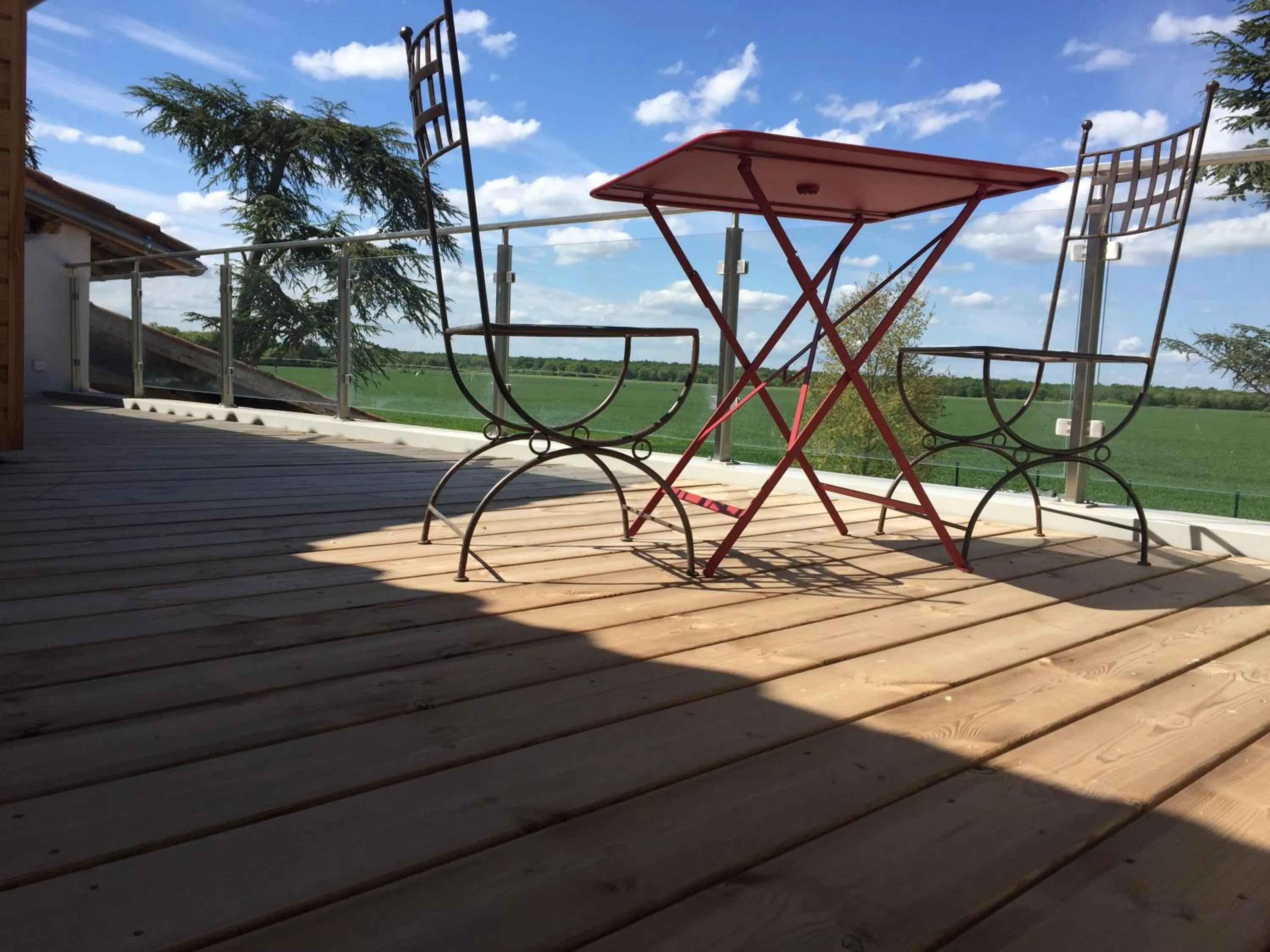 Balcony/Terrace in La Garoffe