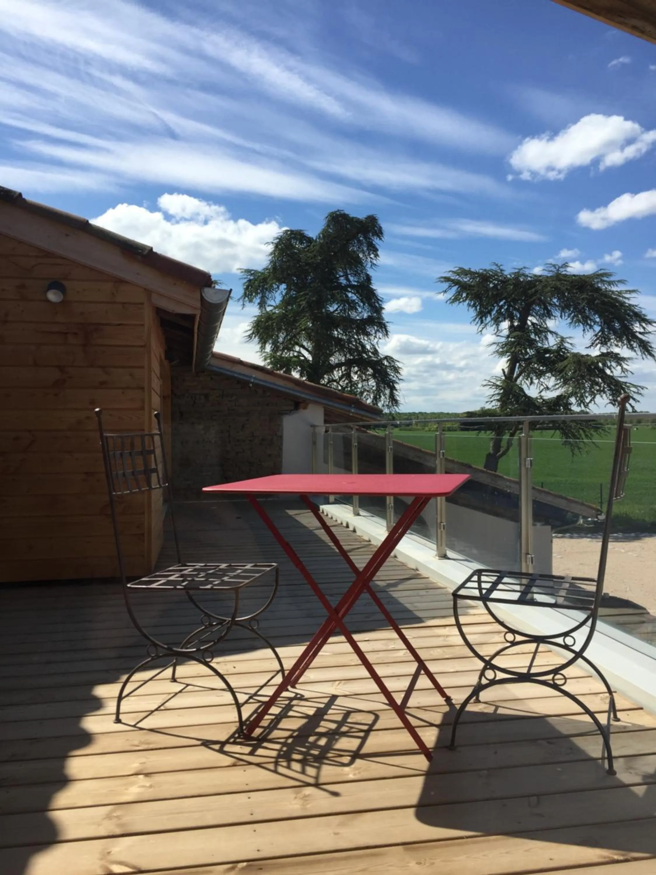 Balcony/Terrace in La Garoffe