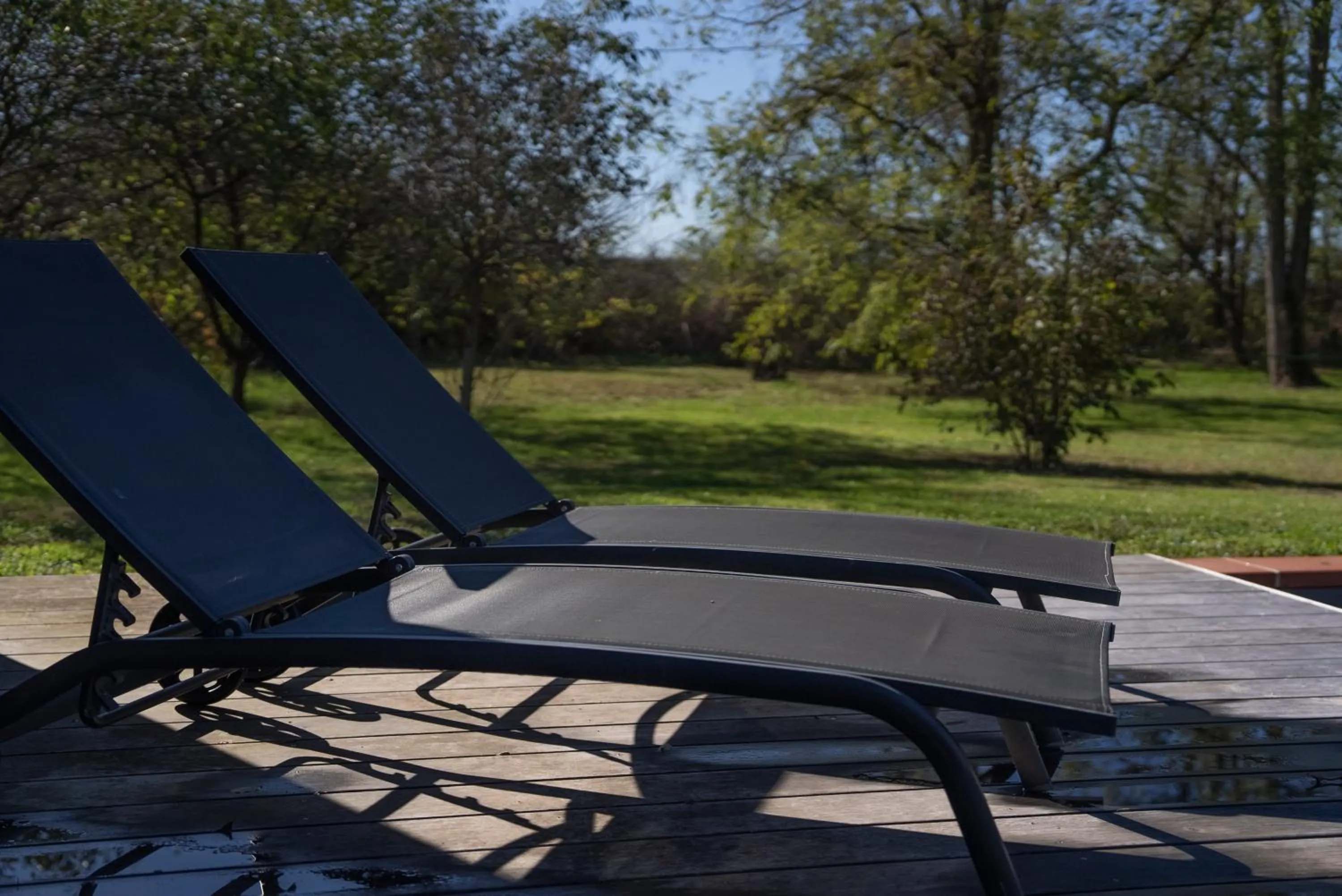 sunbed in La Garoffe