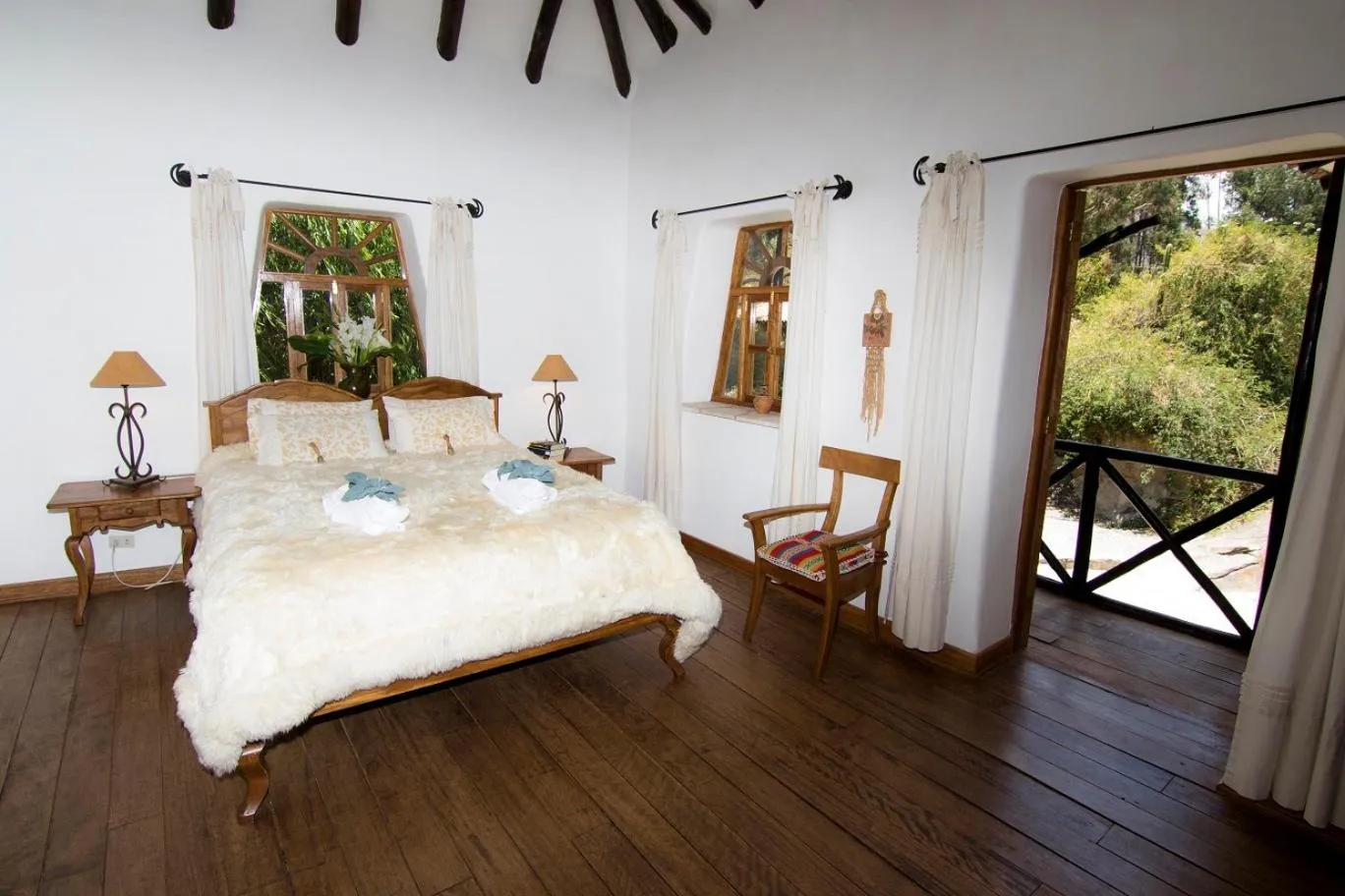Bed in Las Casitas del Arco Iris