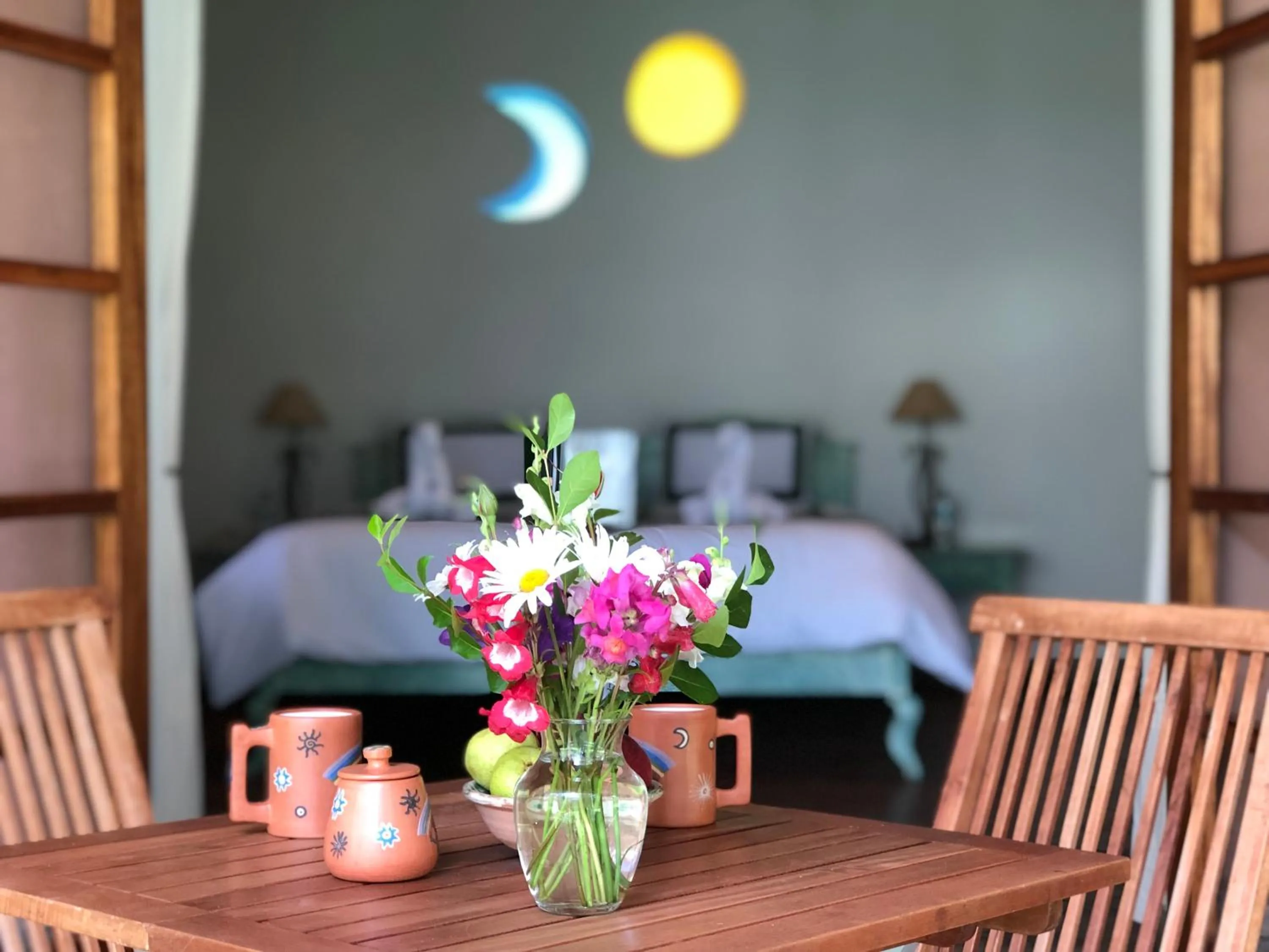 Bed in Las Casitas del Arco Iris