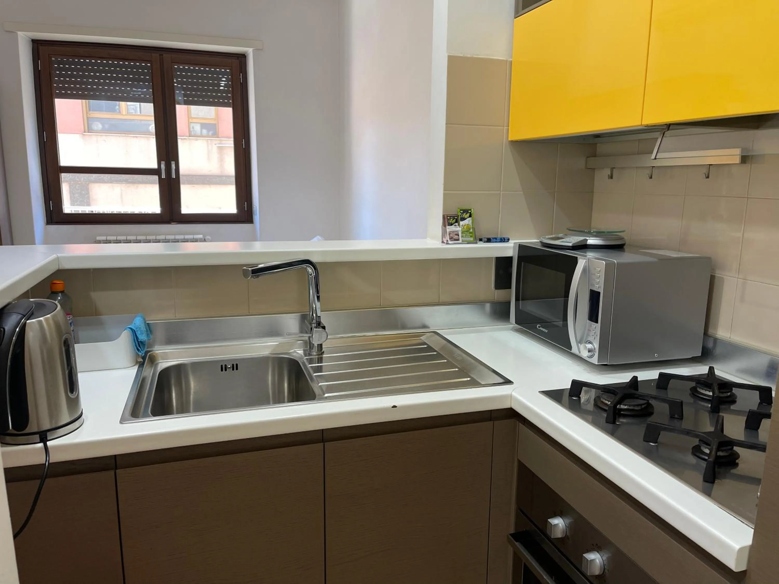 Kitchen or kitchenette in Luciano Laterani Guest House