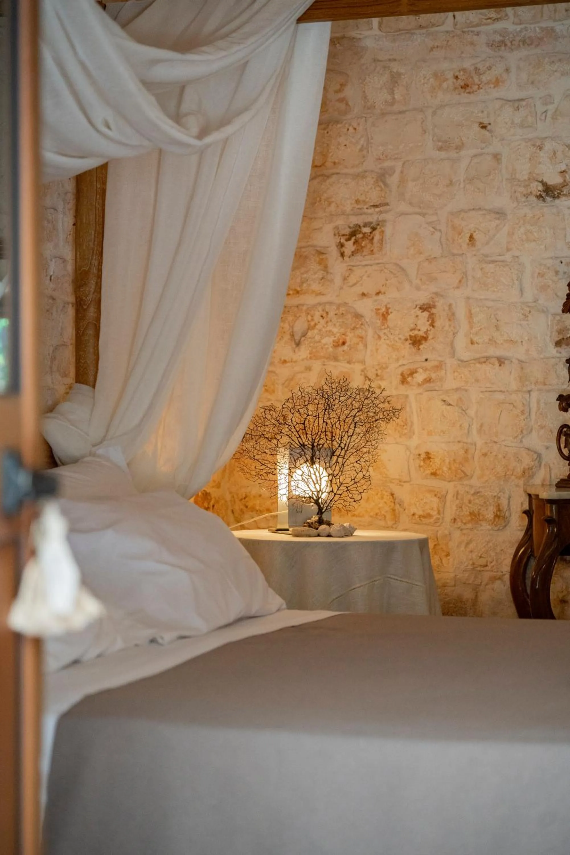 Bed in Masseria Montepaolo Dimora di Charme