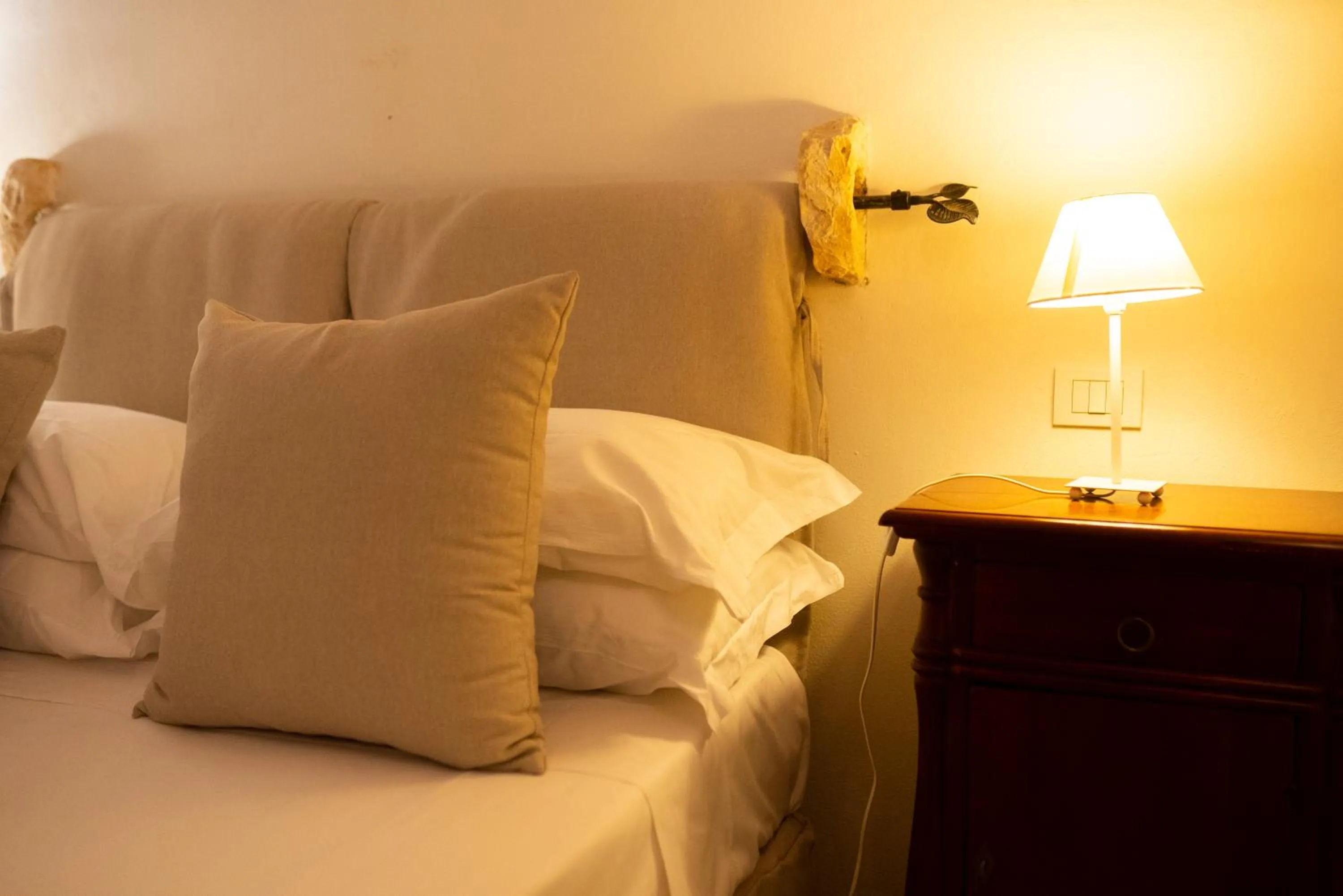 Bed in Masseria Montepaolo Dimora di Charme