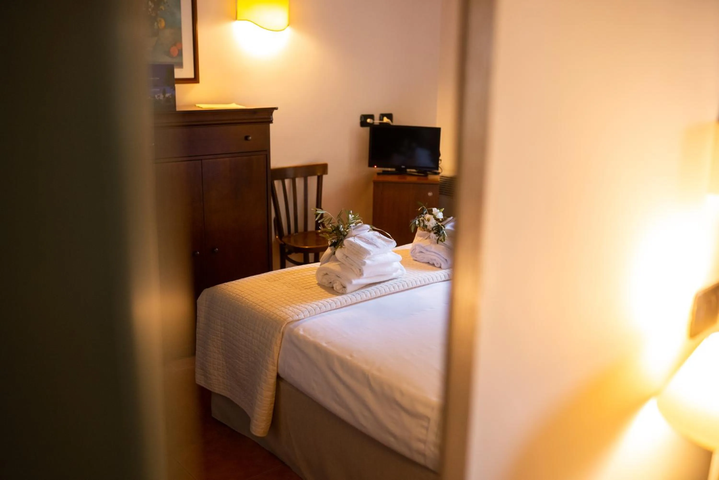 Bed in Masseria Montepaolo Dimora di Charme