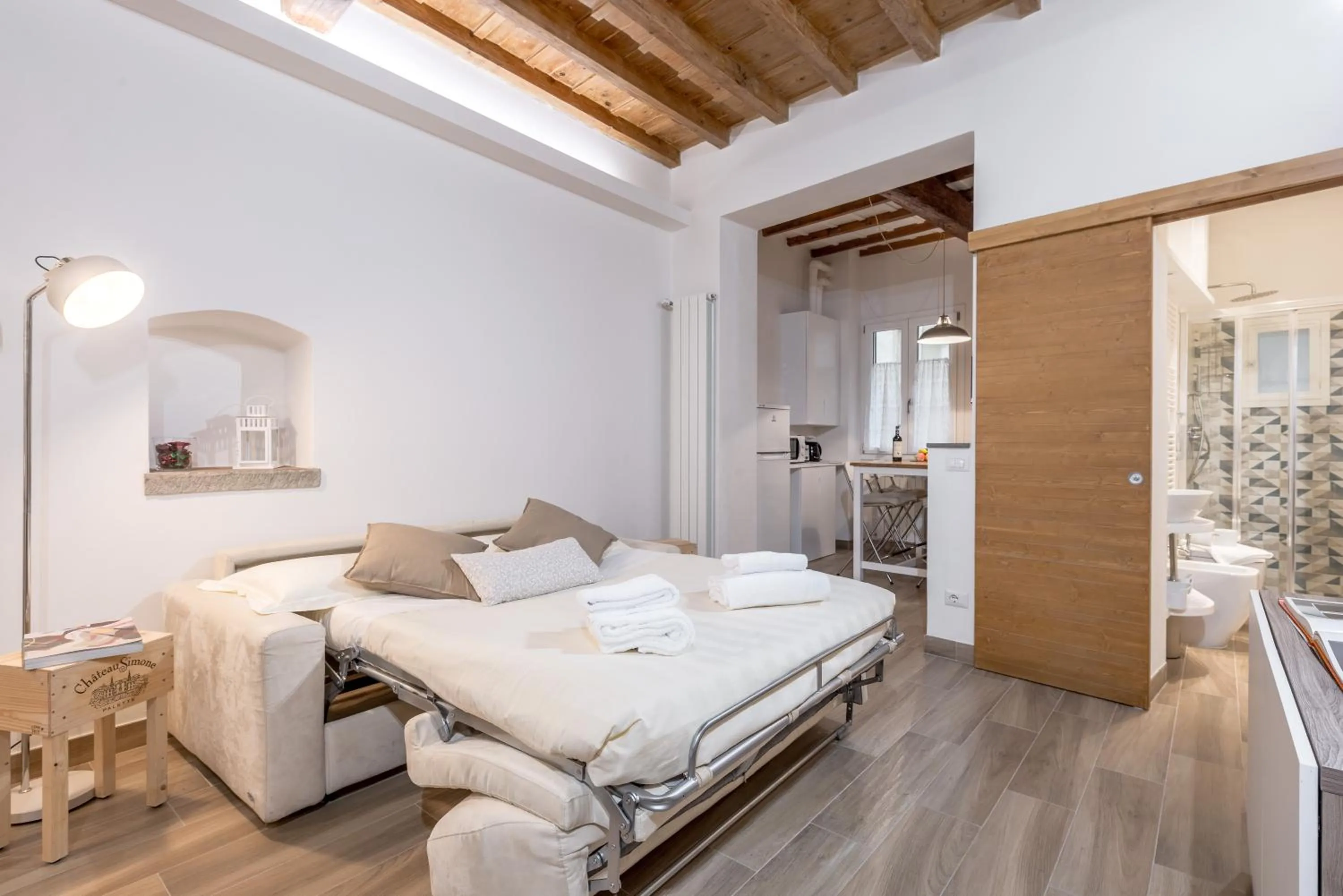 Shower, Bed in Santa Croce Place by Mmega