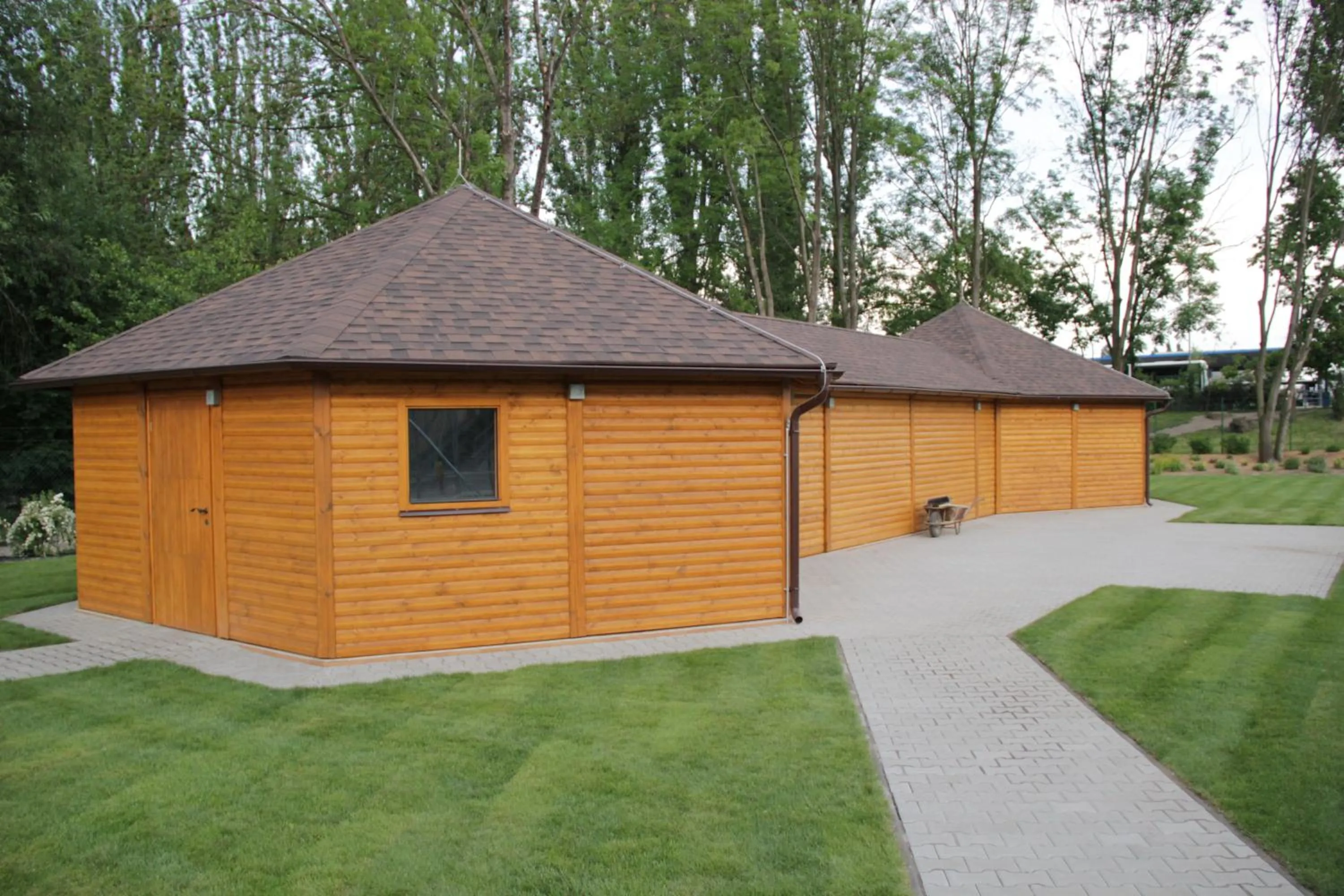 Facade/entrance in Hotel Olympionik