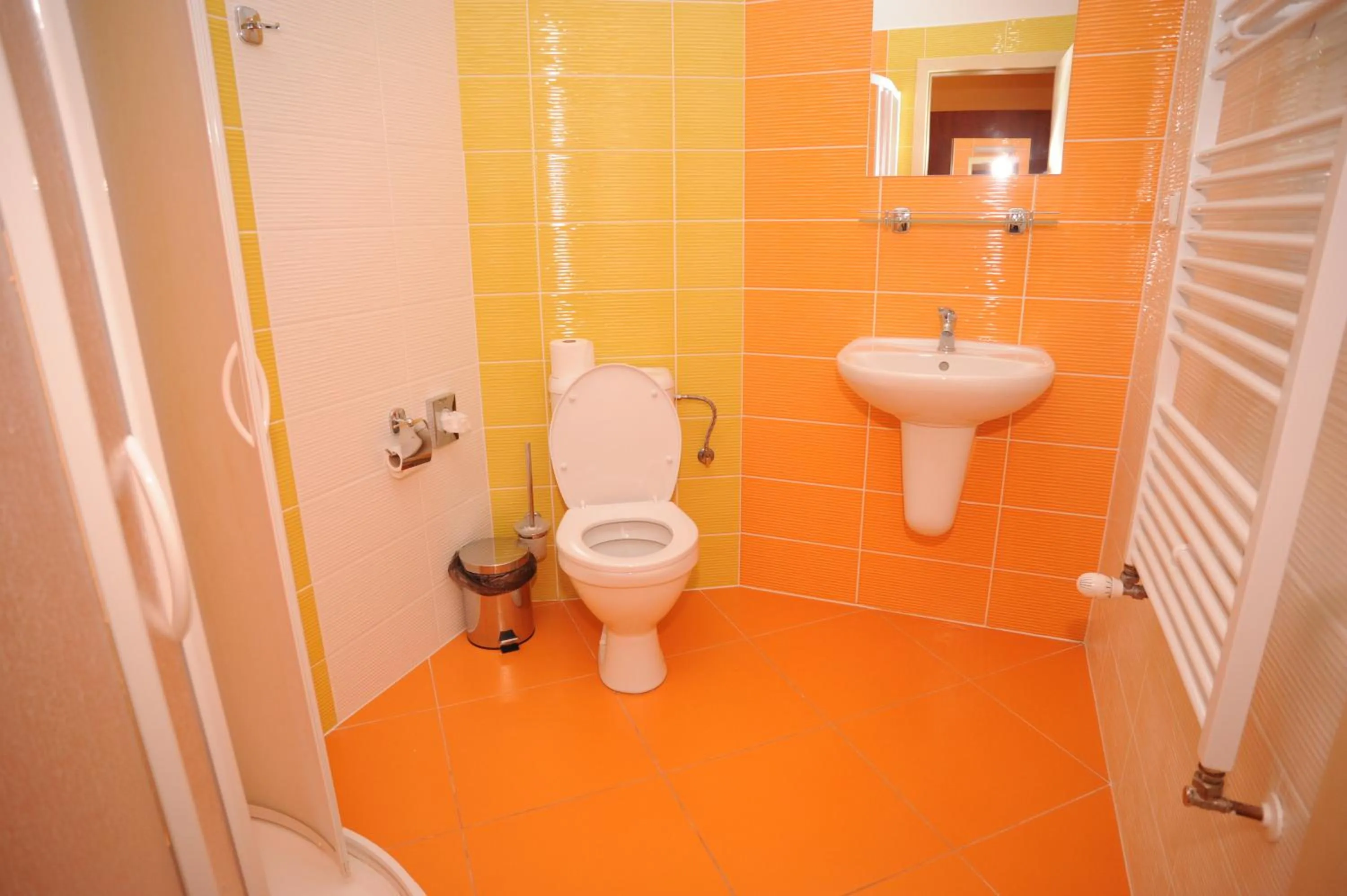 Bathroom in Hotel Olympionik