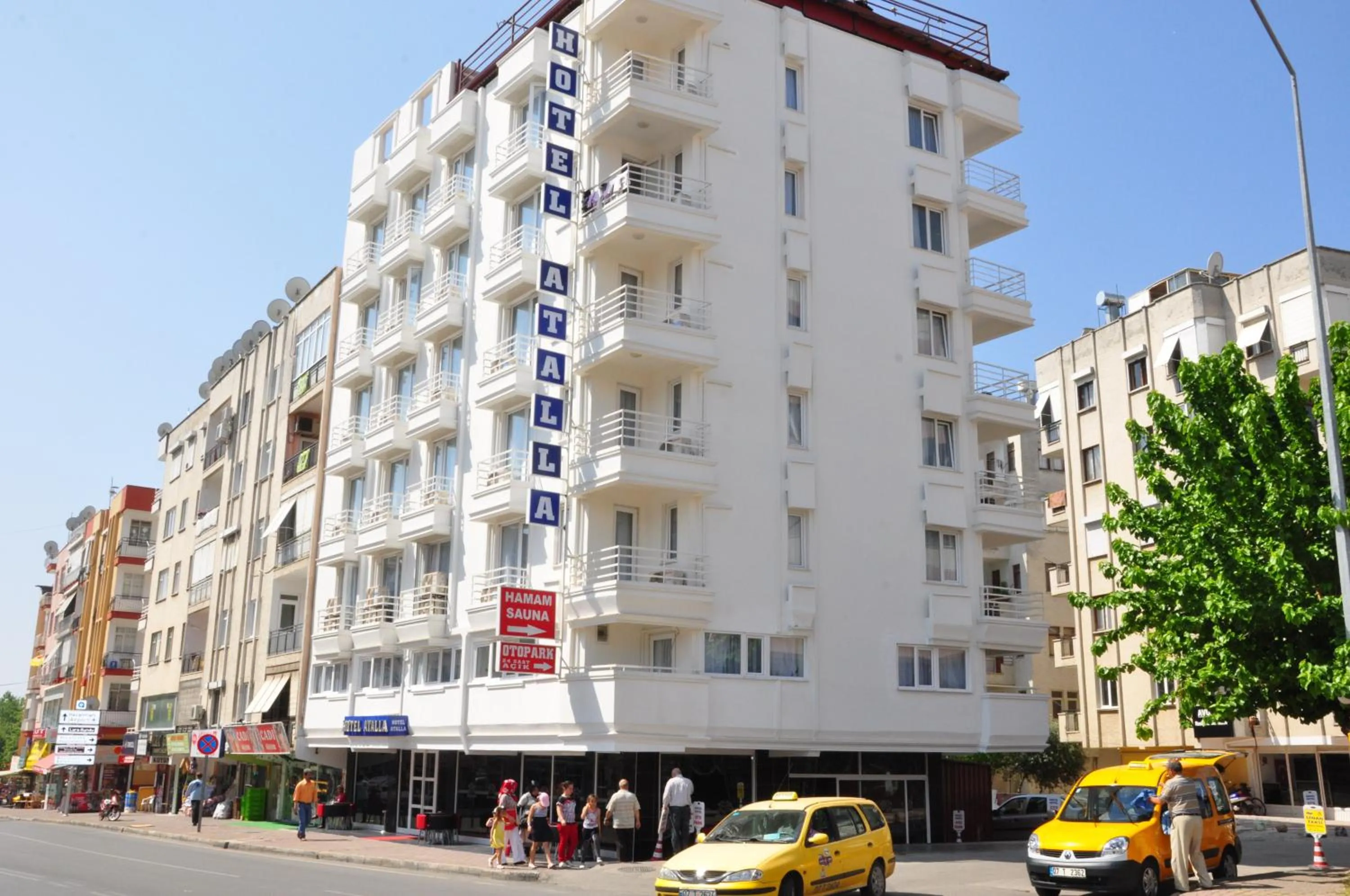 Facade/entrance in Atalla Hotel