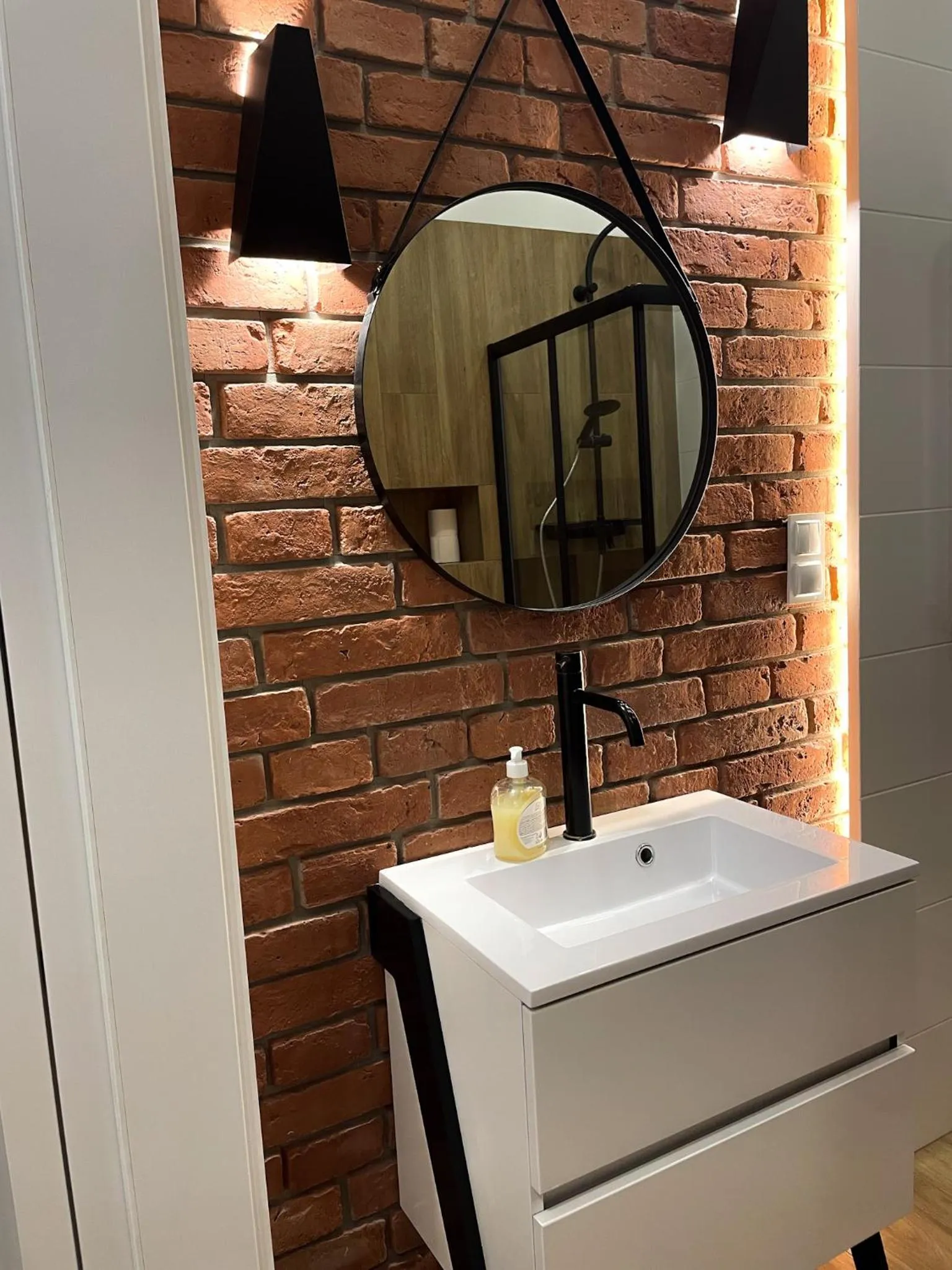 Bathroom in Absynt Hostel Wrocław