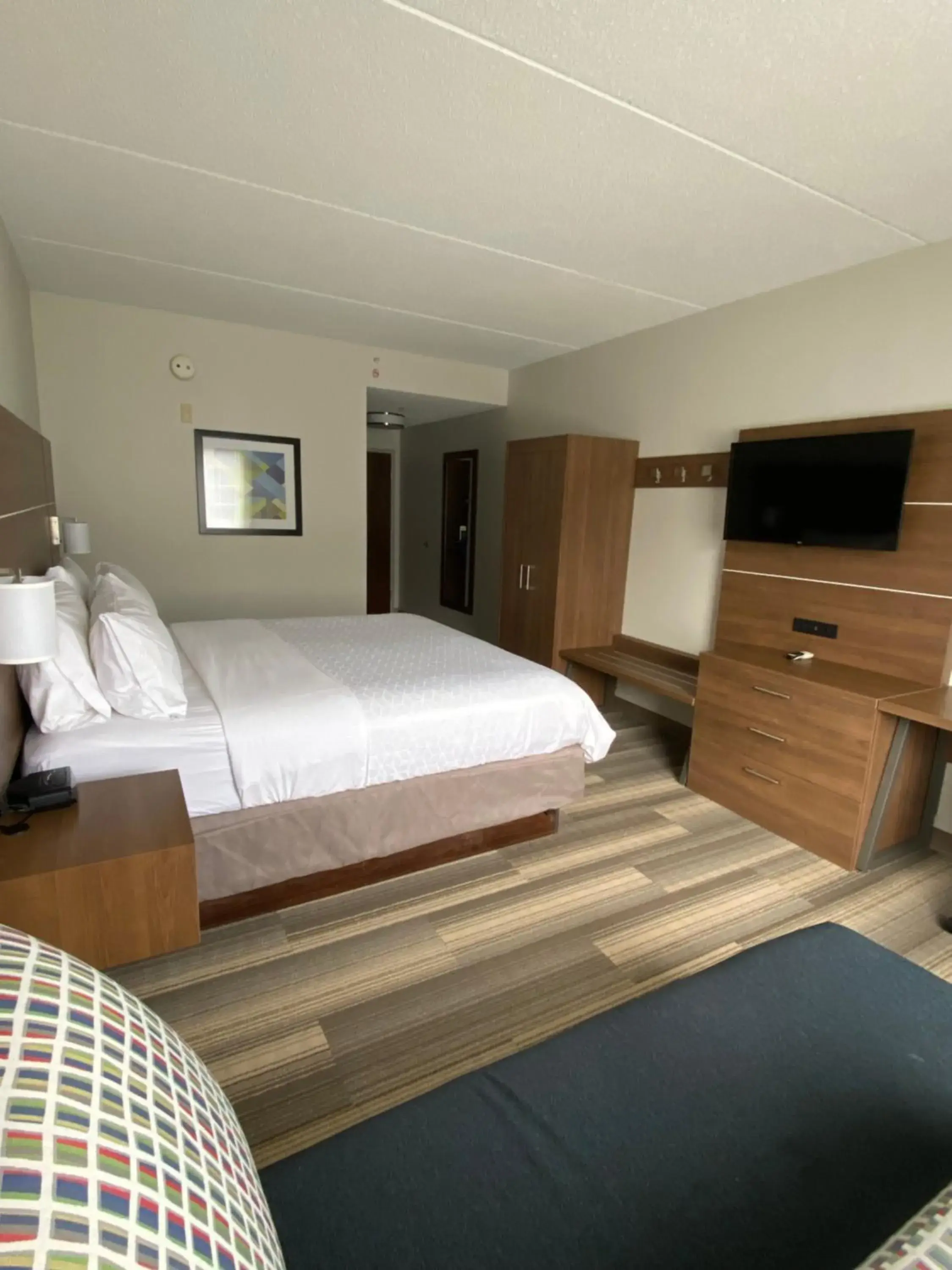 Standard King Room with Accessible Tub - Mobility Access in Holiday Inn Express Hotel & Suites Warrenton by IHG Standard King Room with Accessible Tub - Mobility Access in Holiday Inn Express Hotel & Suites Warrenton by IHG