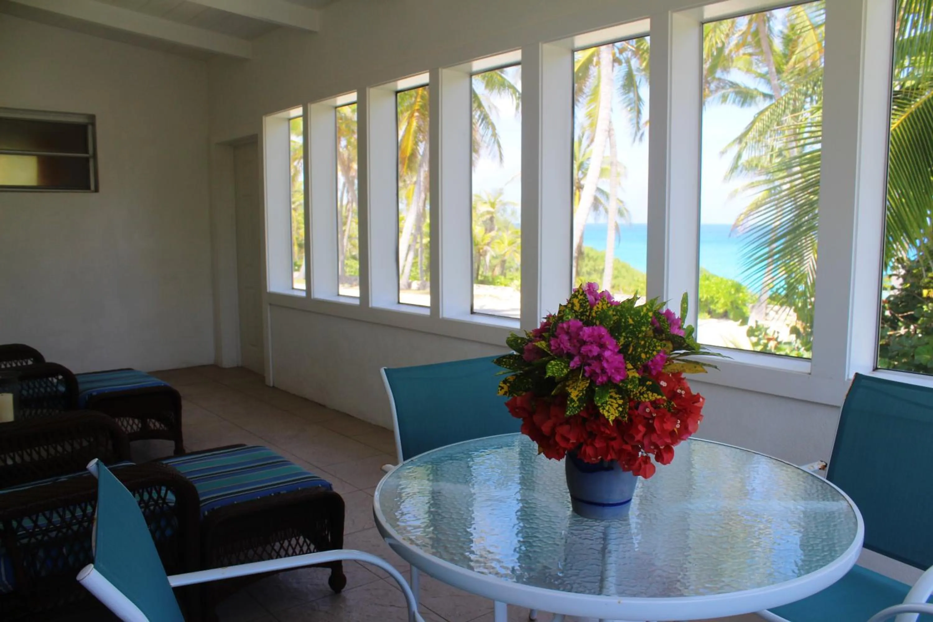 Patio in Stella Maris Resort Club