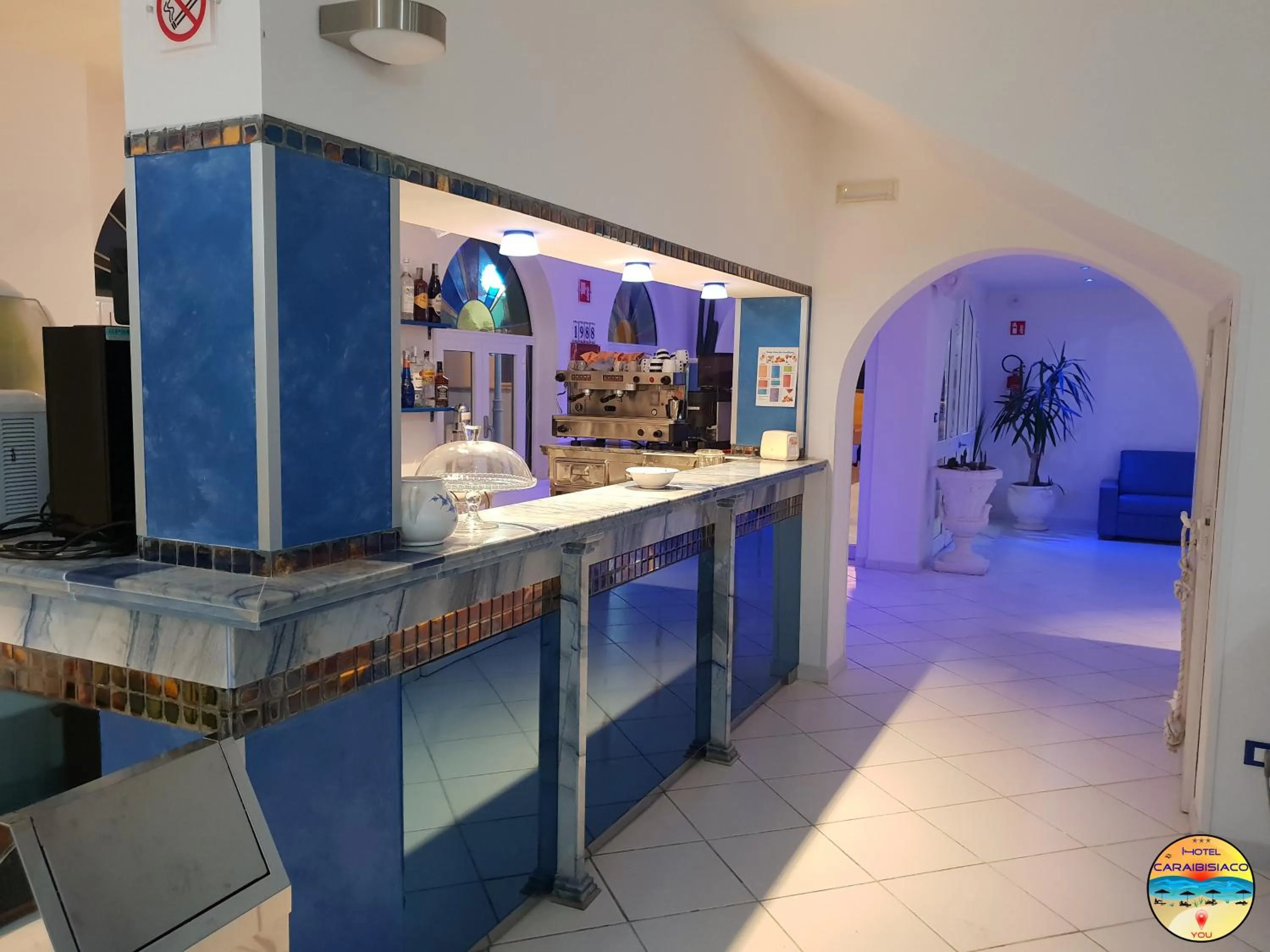 Lounge or bar in Hotel Caraibisiaco sul mare