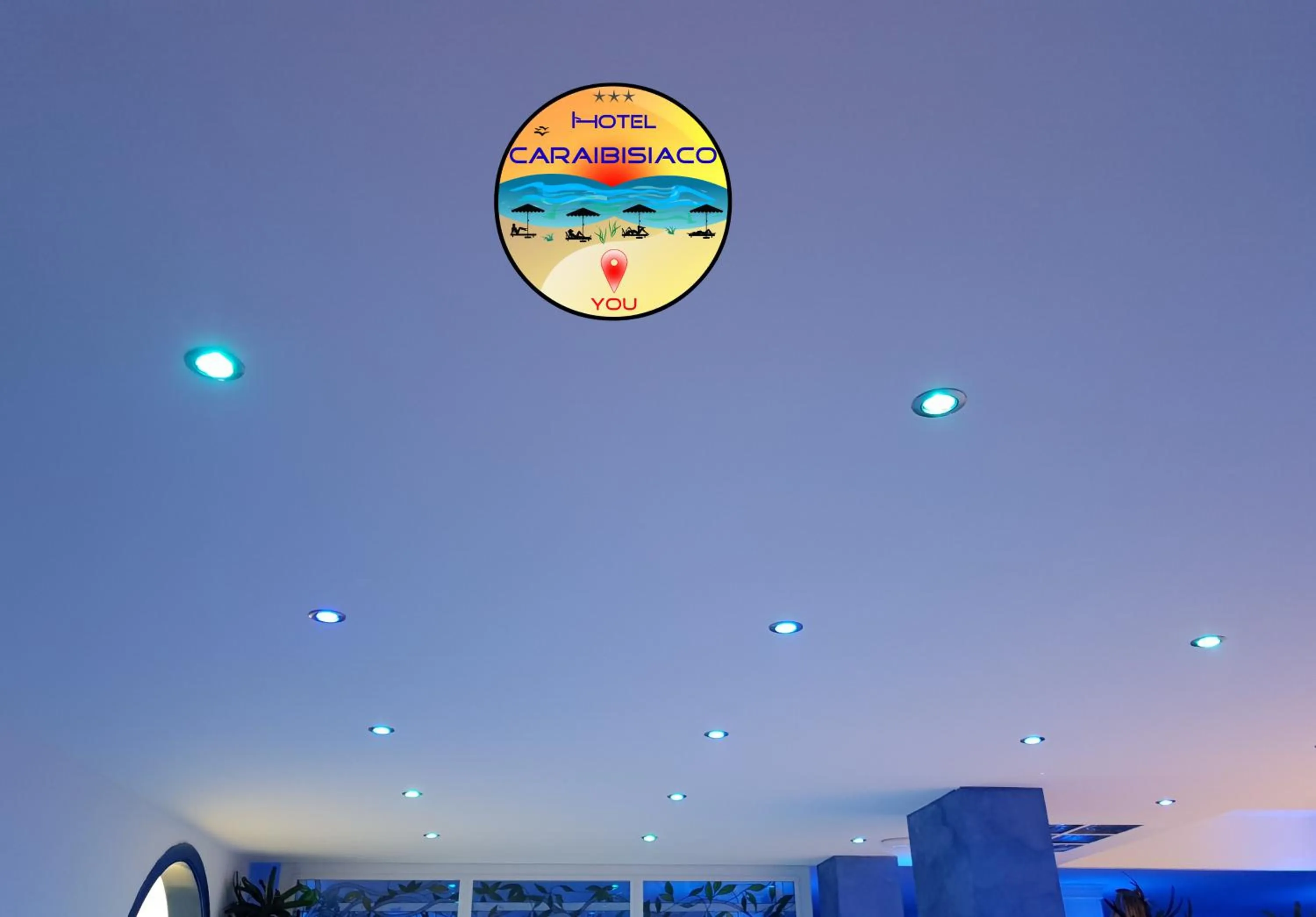 Lobby or reception in Hotel Caraibisiaco sul mare