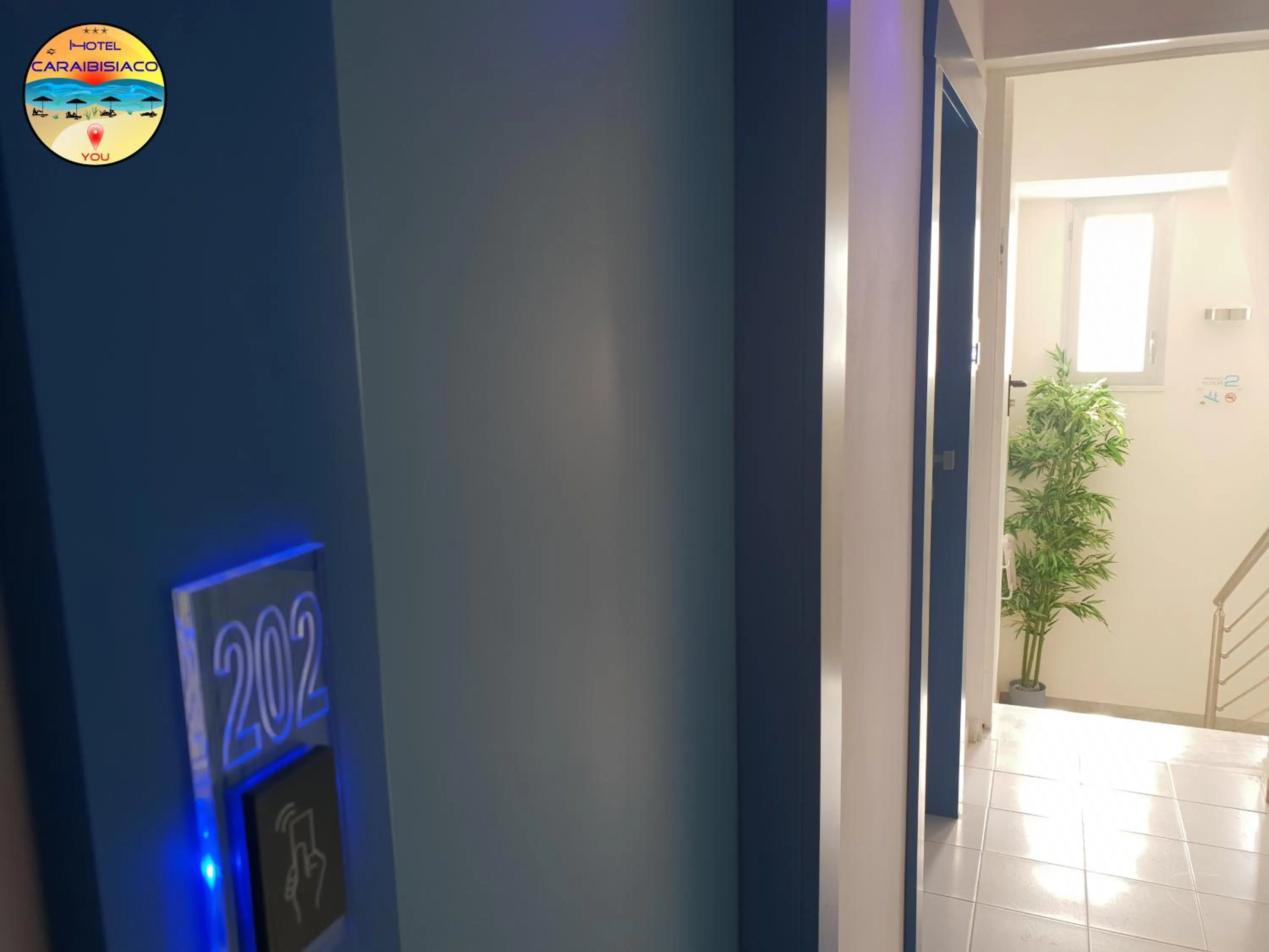 Bedroom in Hotel Caraibisiaco sul mare