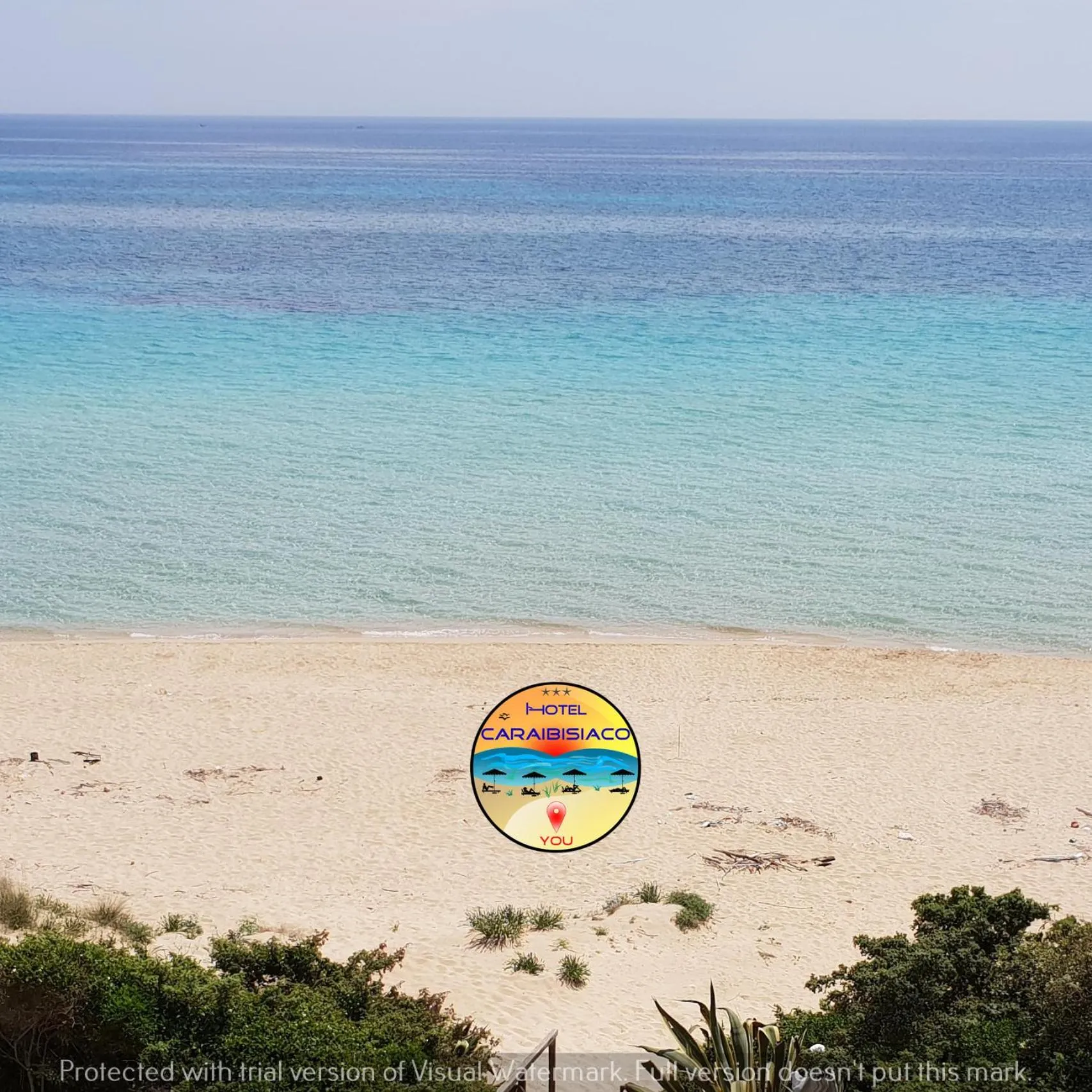 Beach in Hotel Caraibisiaco sul mare
