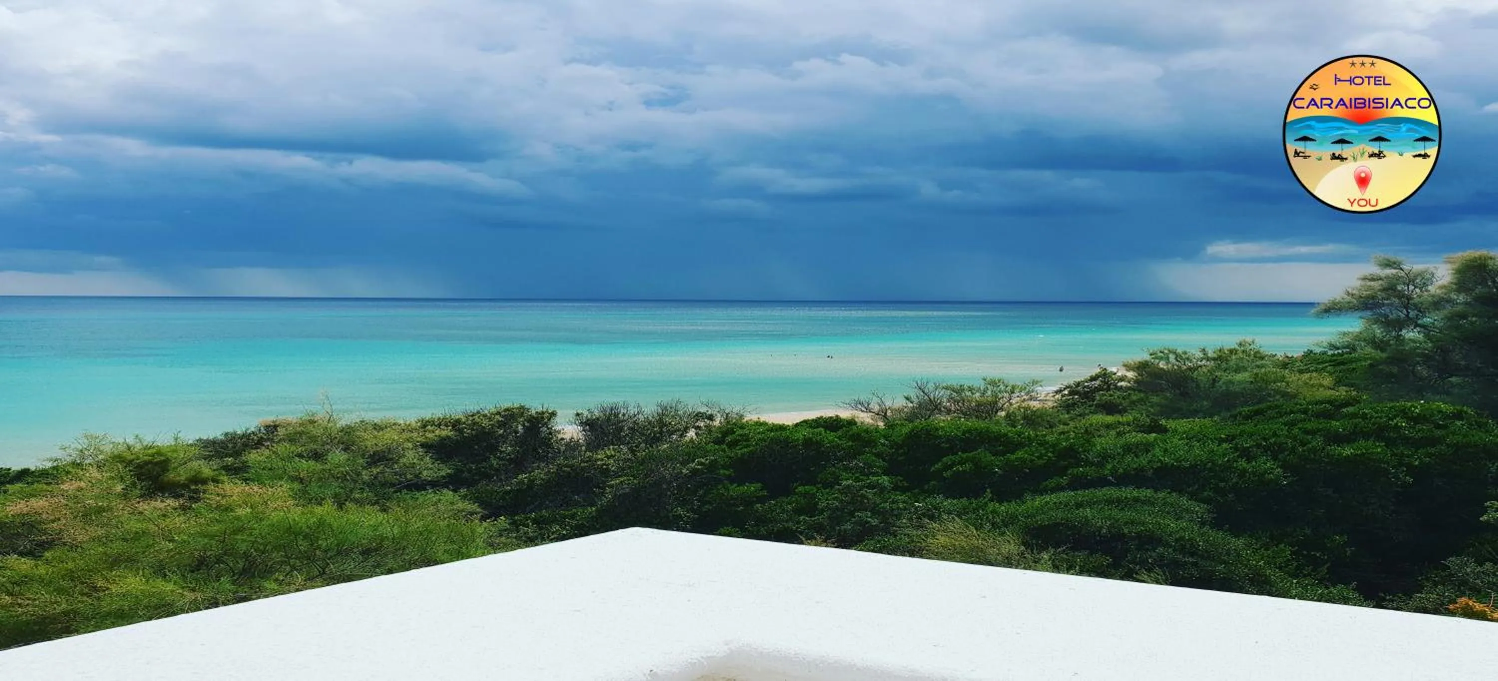 Sea view in Hotel Caraibisiaco sul mare