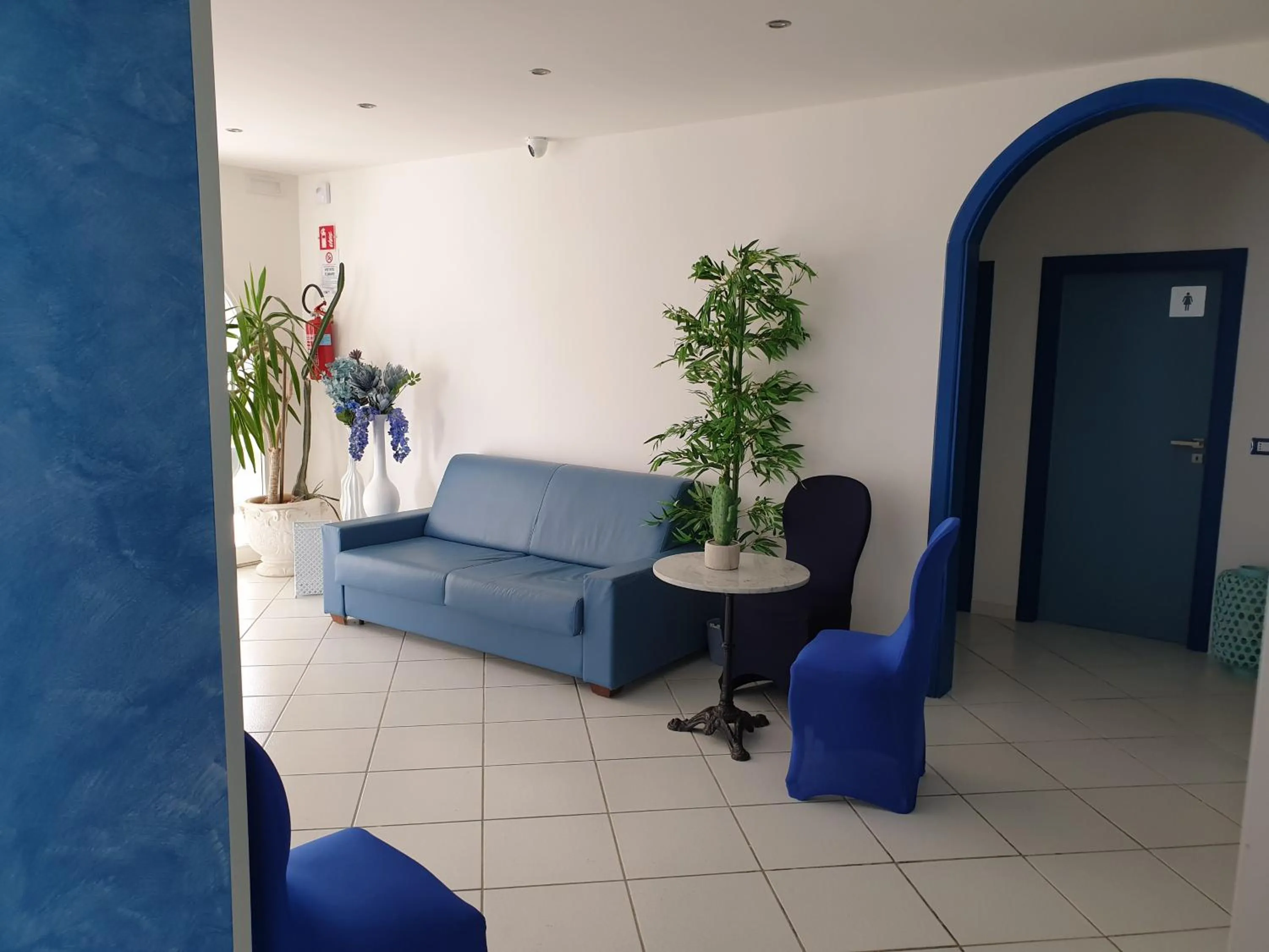 Lobby or reception in Hotel Caraibisiaco sul mare