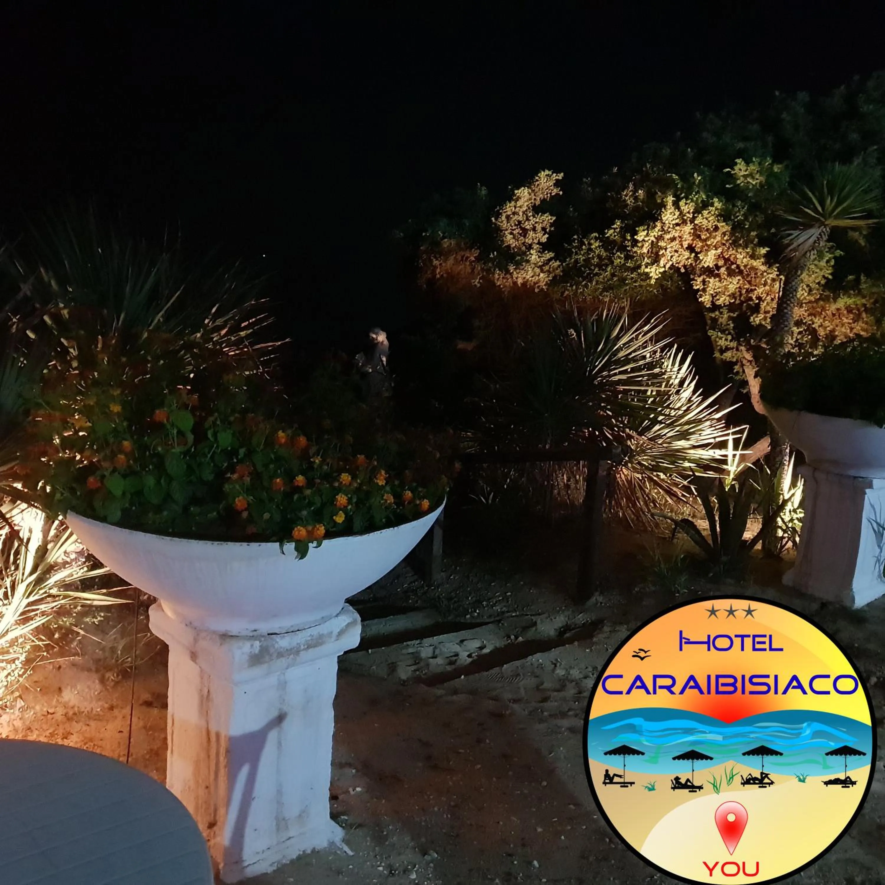 Balcony/Terrace in Hotel Caraibisiaco sul mare