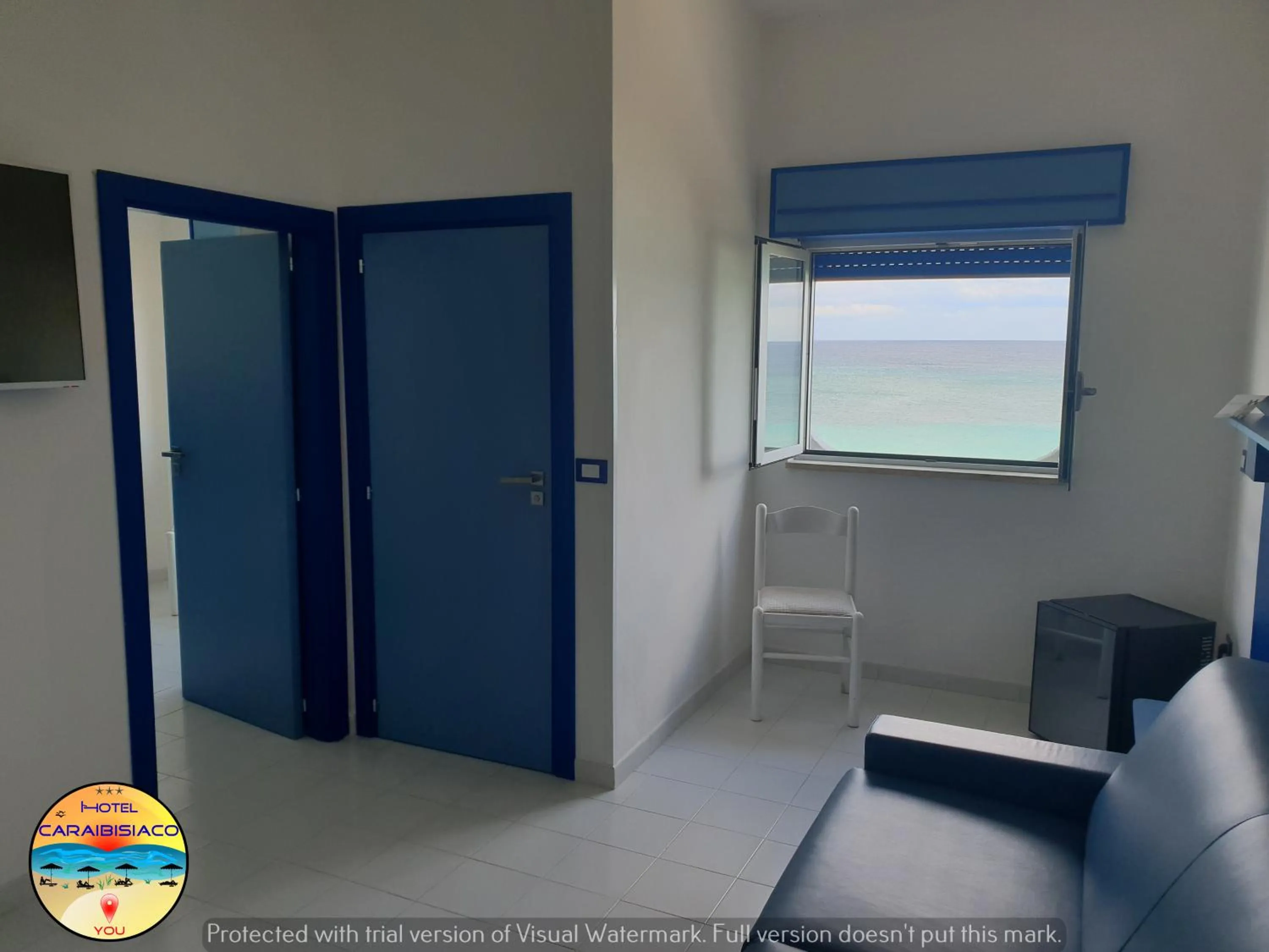 Sea view in Hotel Caraibisiaco sul mare