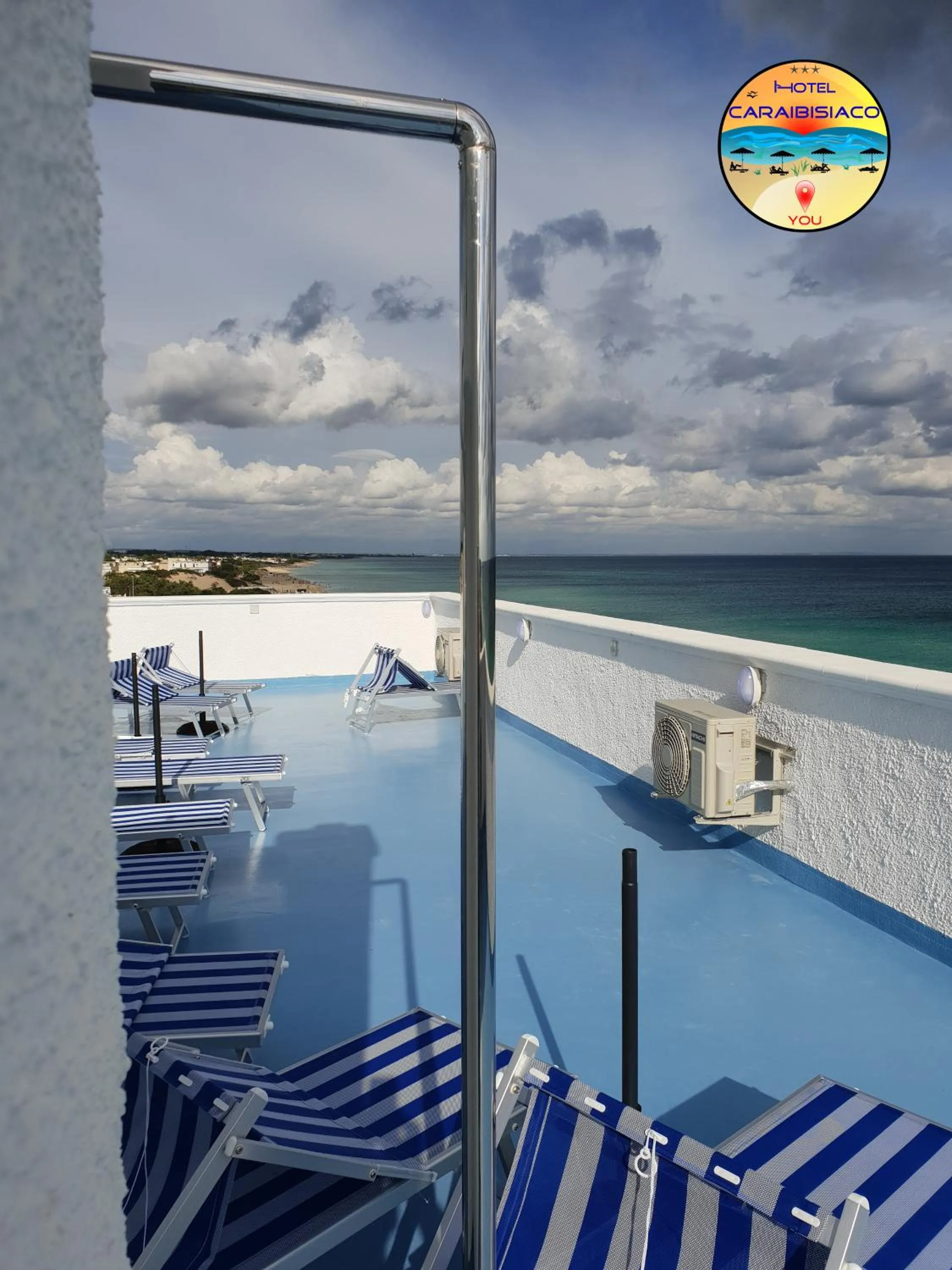 Sea view in Hotel Caraibisiaco sul mare