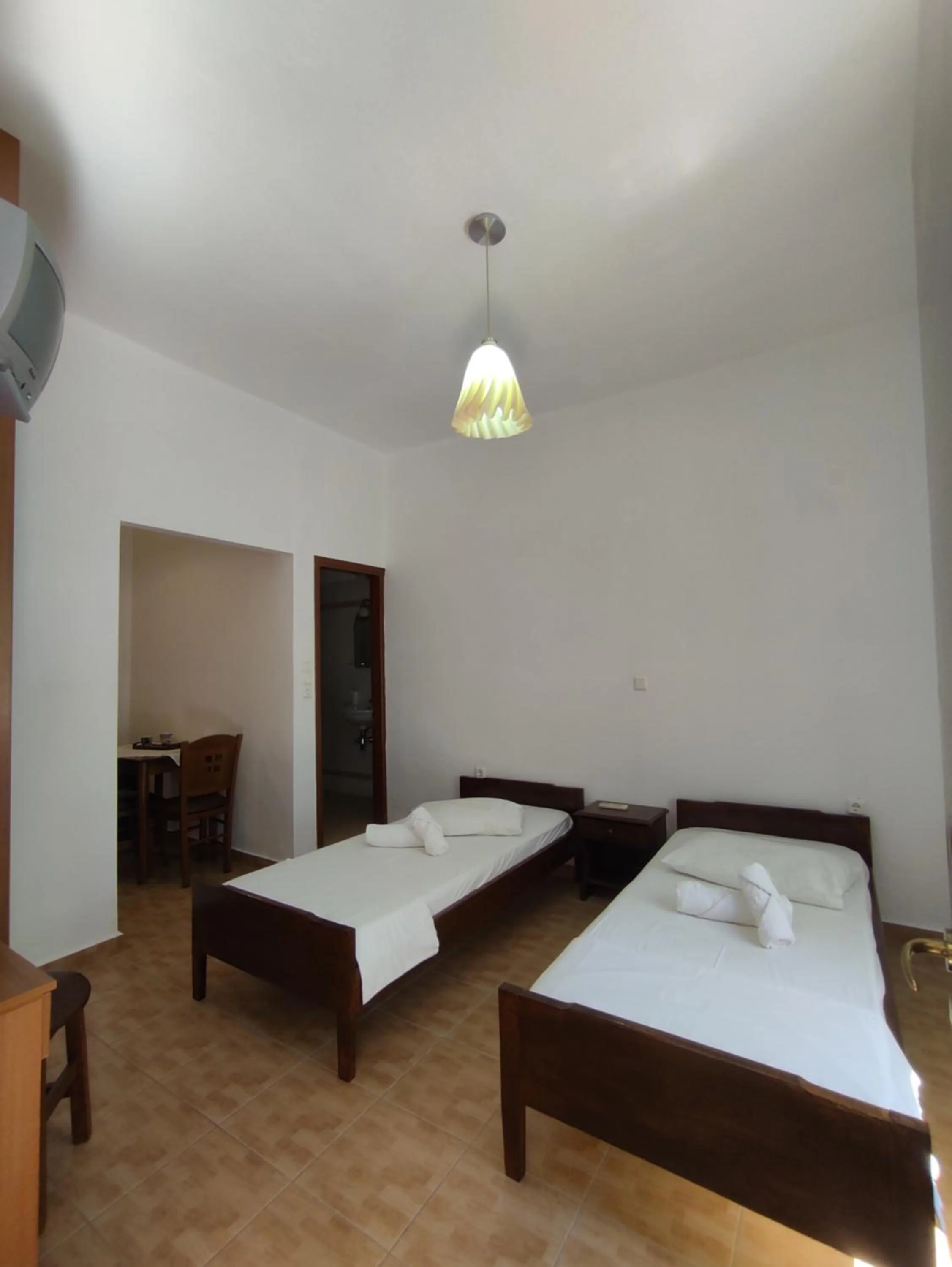 Bed in Chrysa's Studios