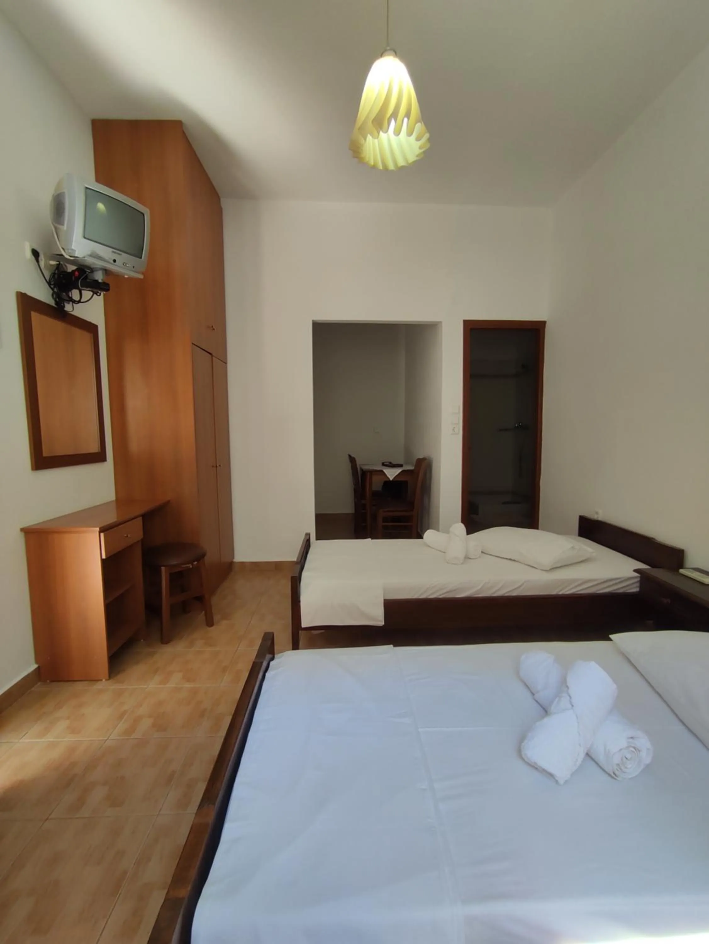 Bed in Chrysa's Studios