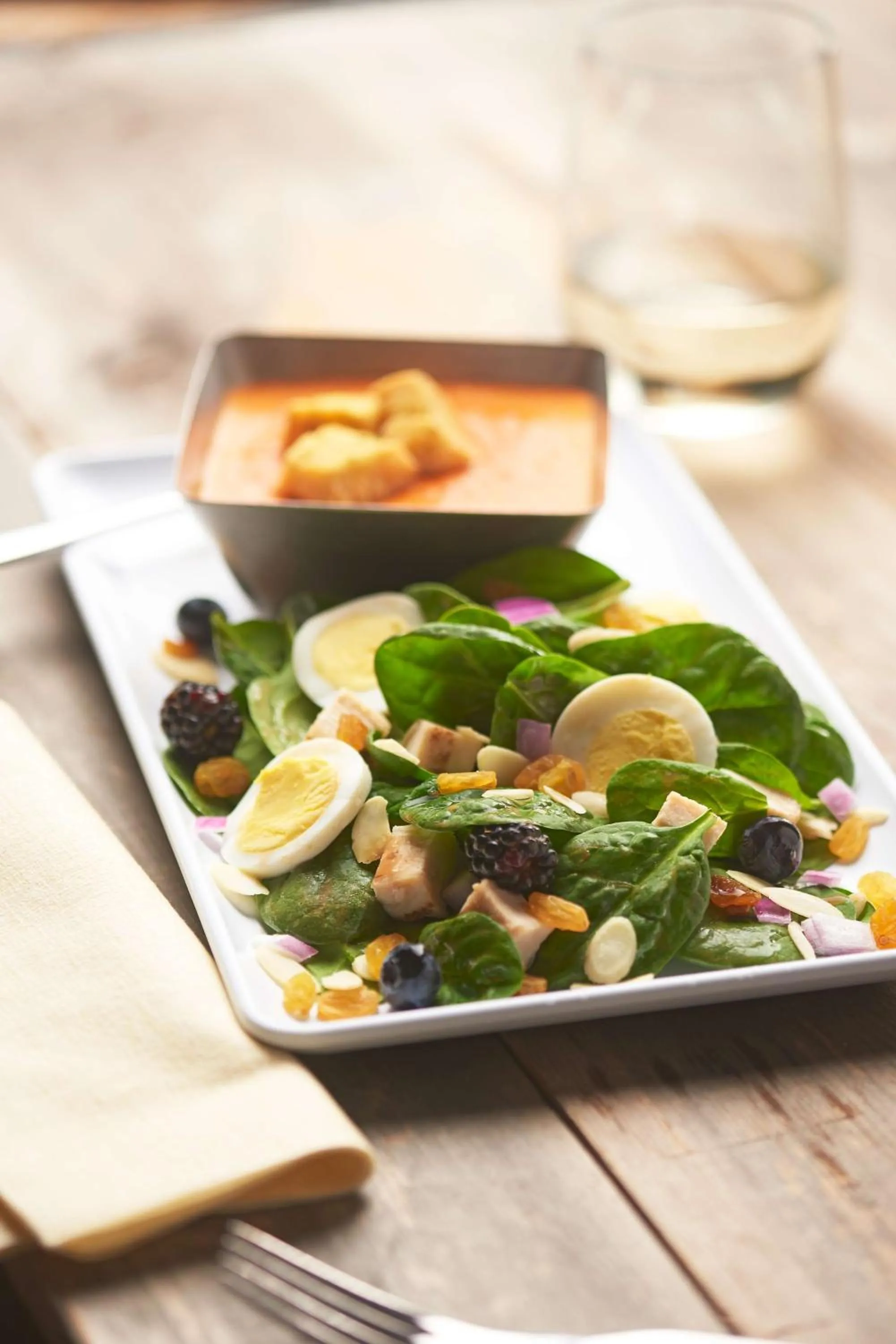 Restaurant/places to eat in Hyatt Place Saratoga/Malta