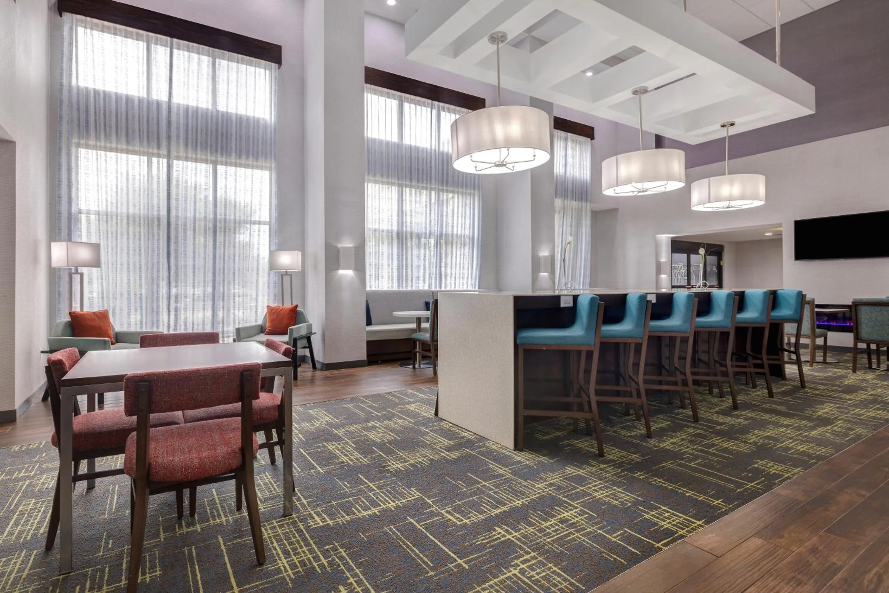 Lobby or reception in Hampton Inn & Suites Shreveport