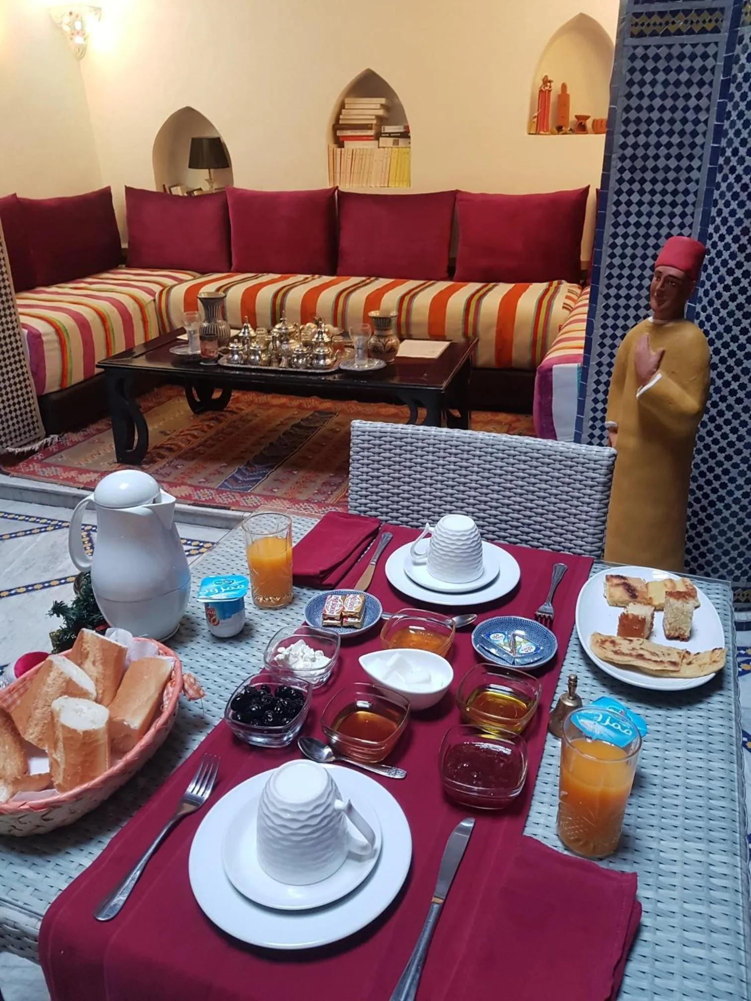 Breakfast in Riad Adarissa