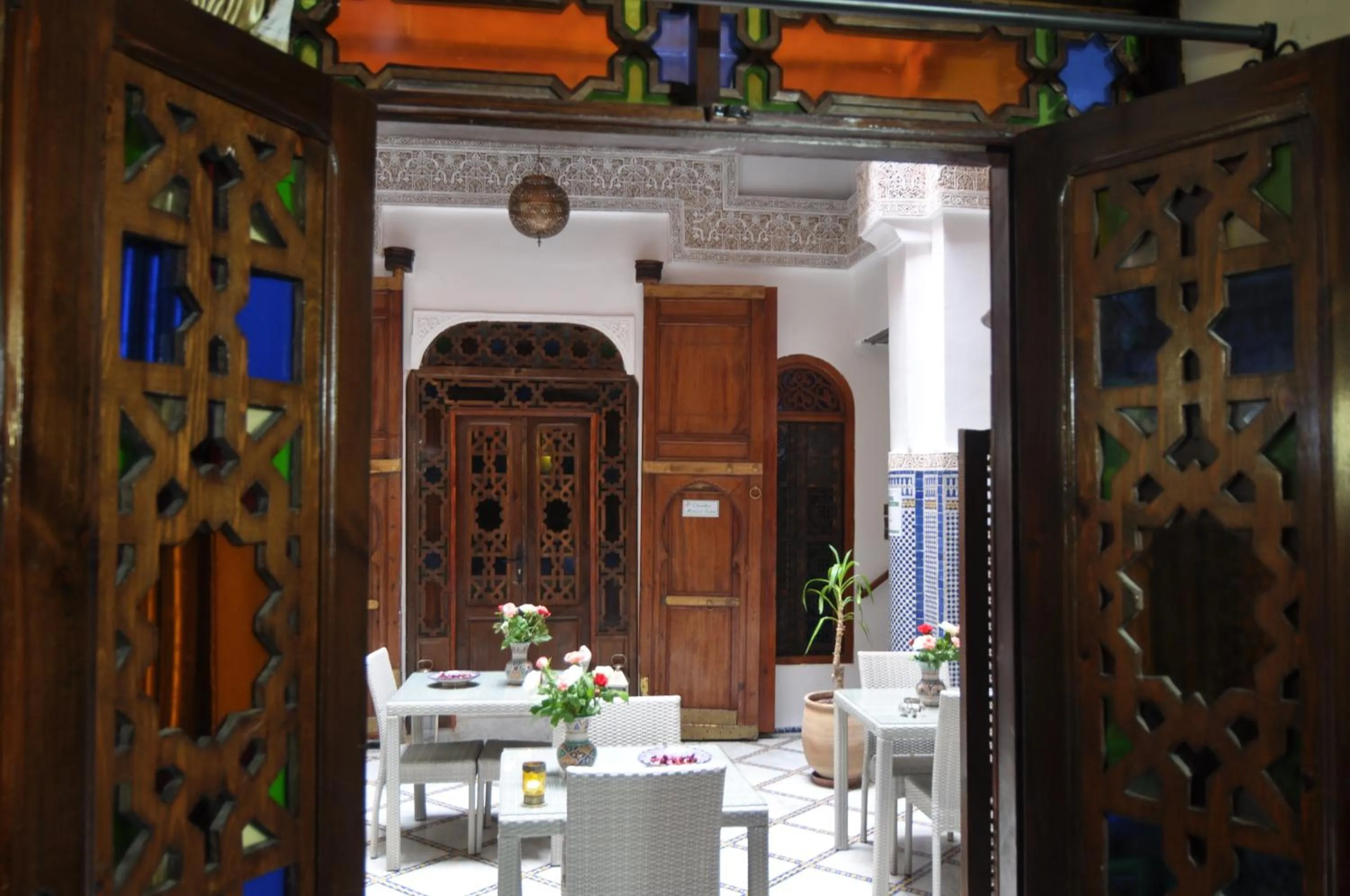 Patio in Riad Adarissa