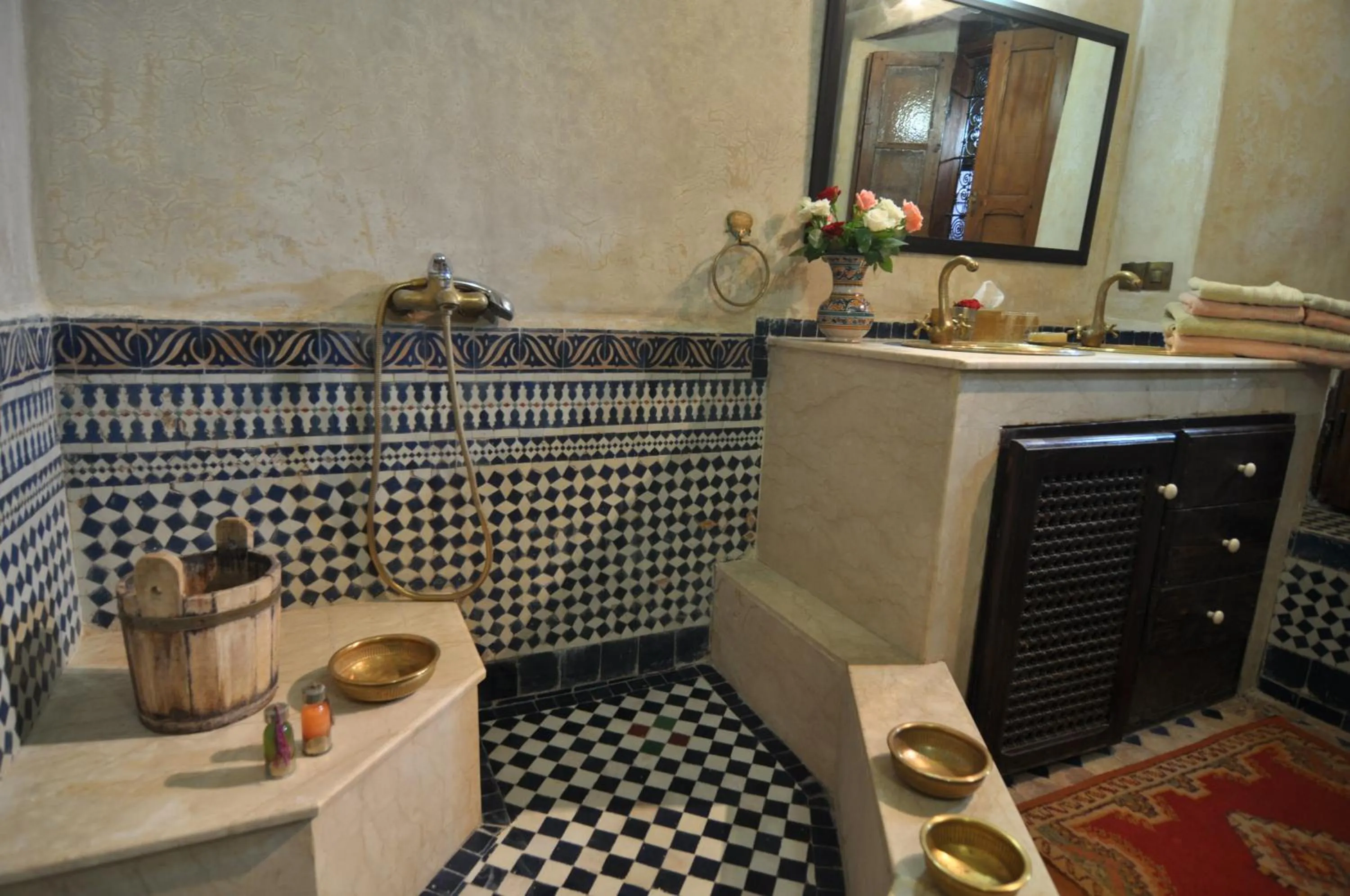 Bathroom in Riad Adarissa