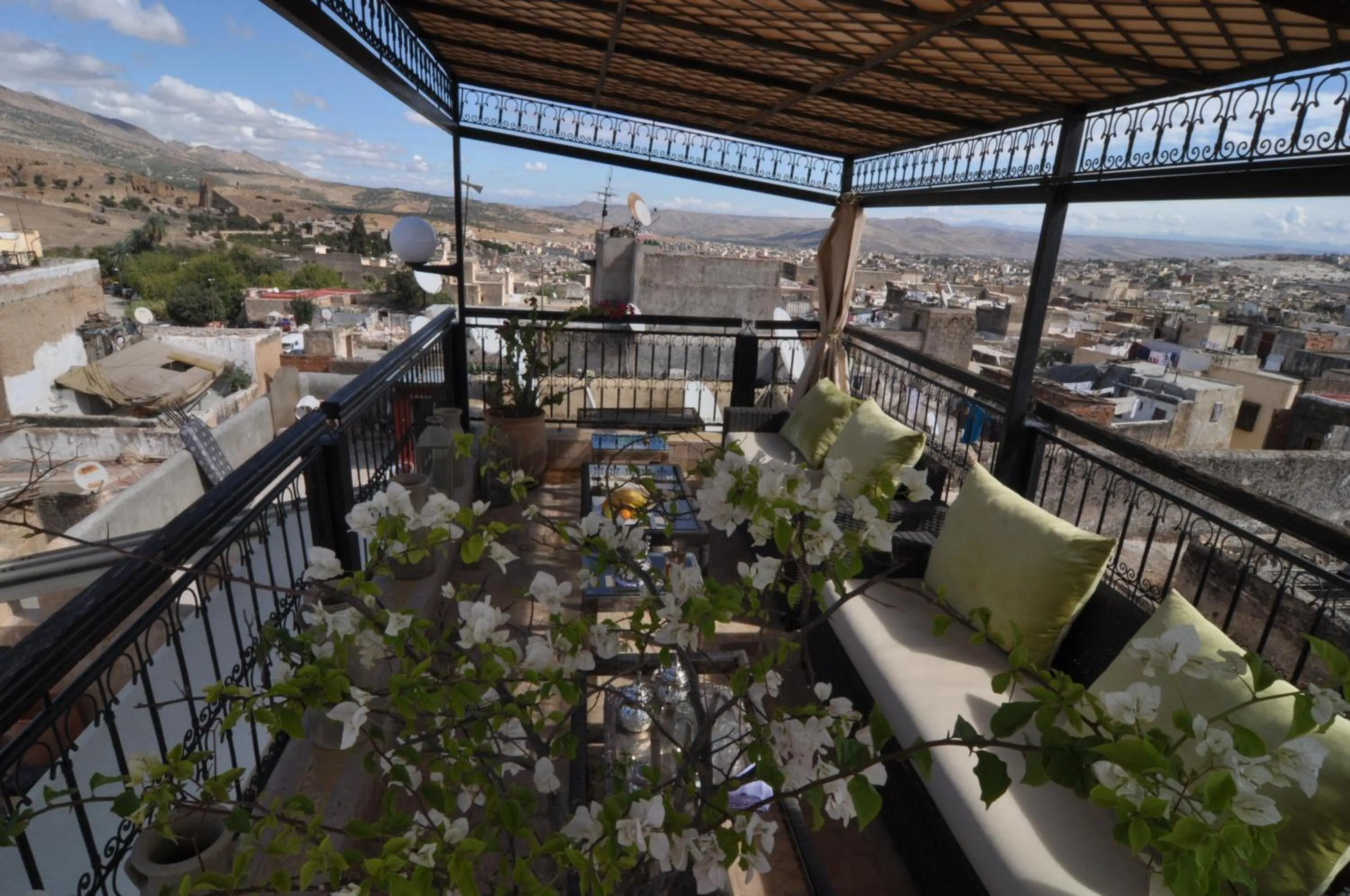 Balcony/Terrace in Riad Adarissa