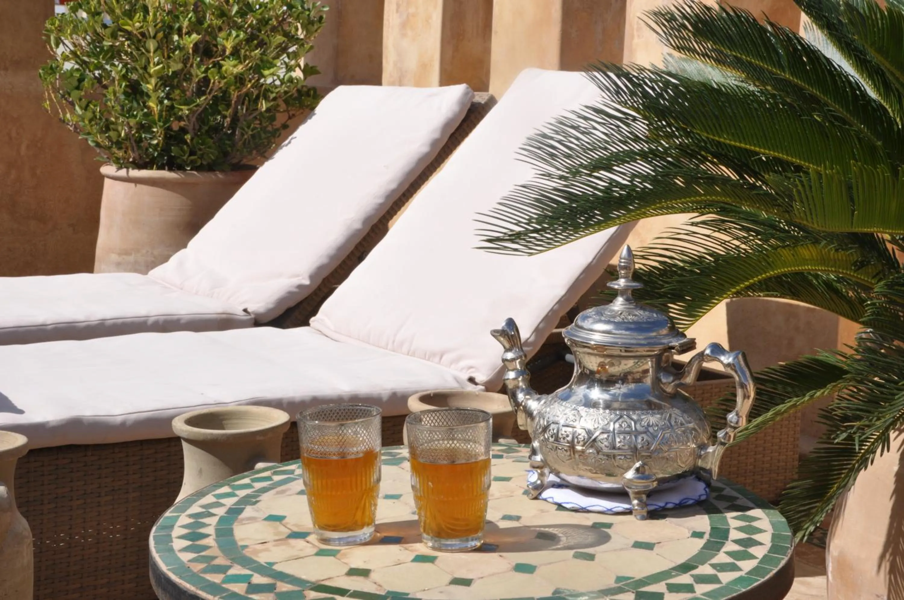 Balcony/Terrace in Riad Adarissa
