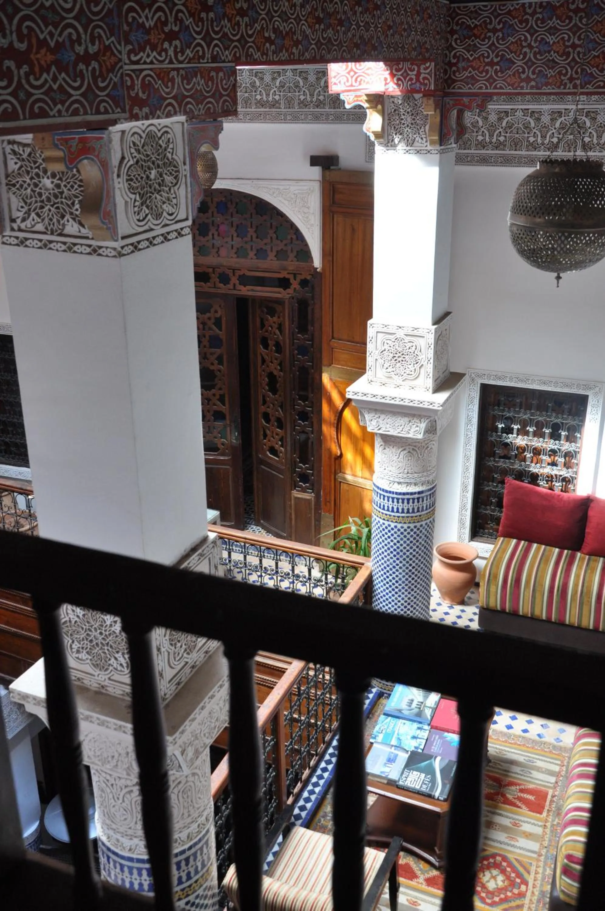 Living room in Riad Adarissa