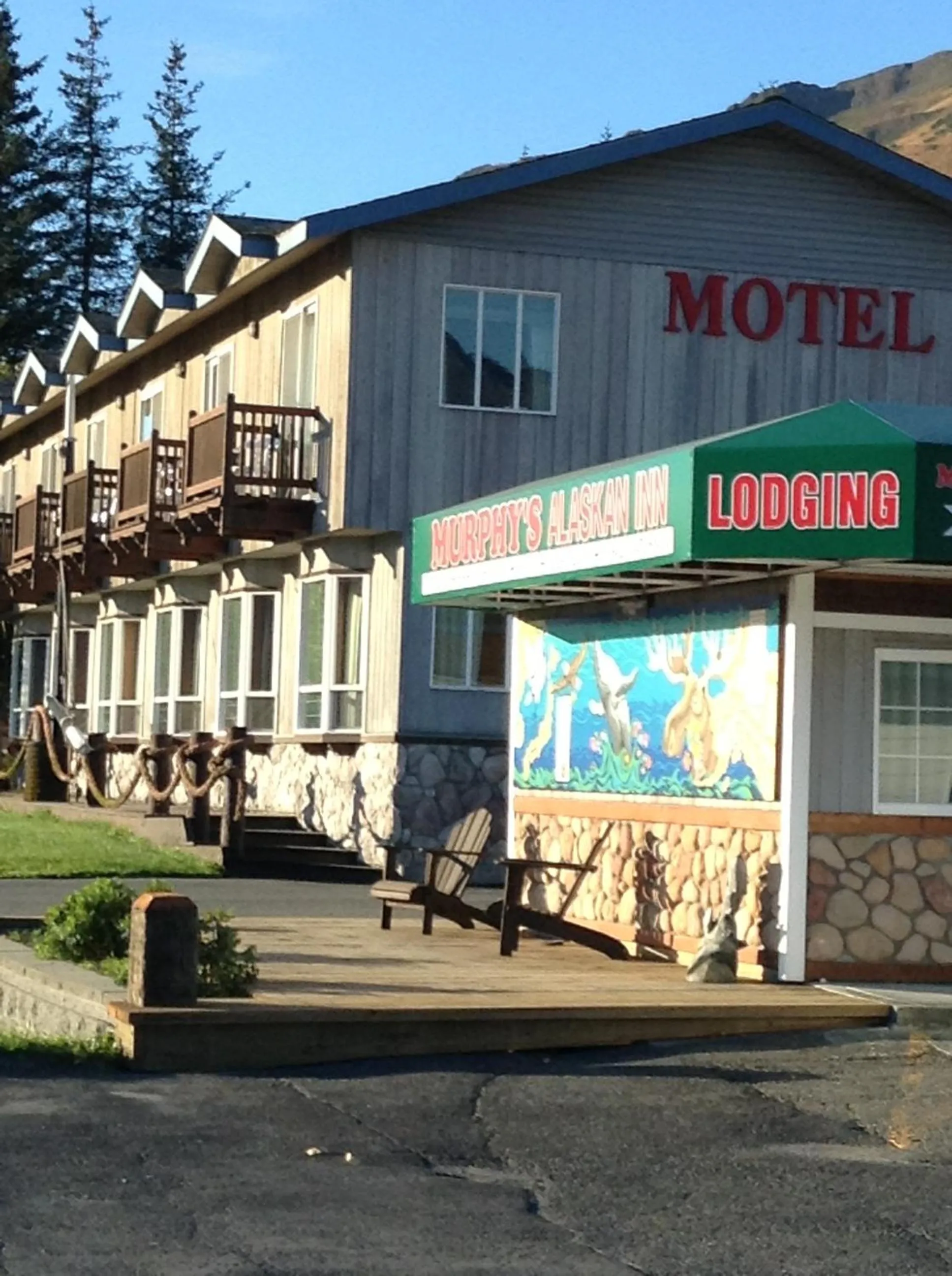 Property building in Murphy's Alaskan Inn