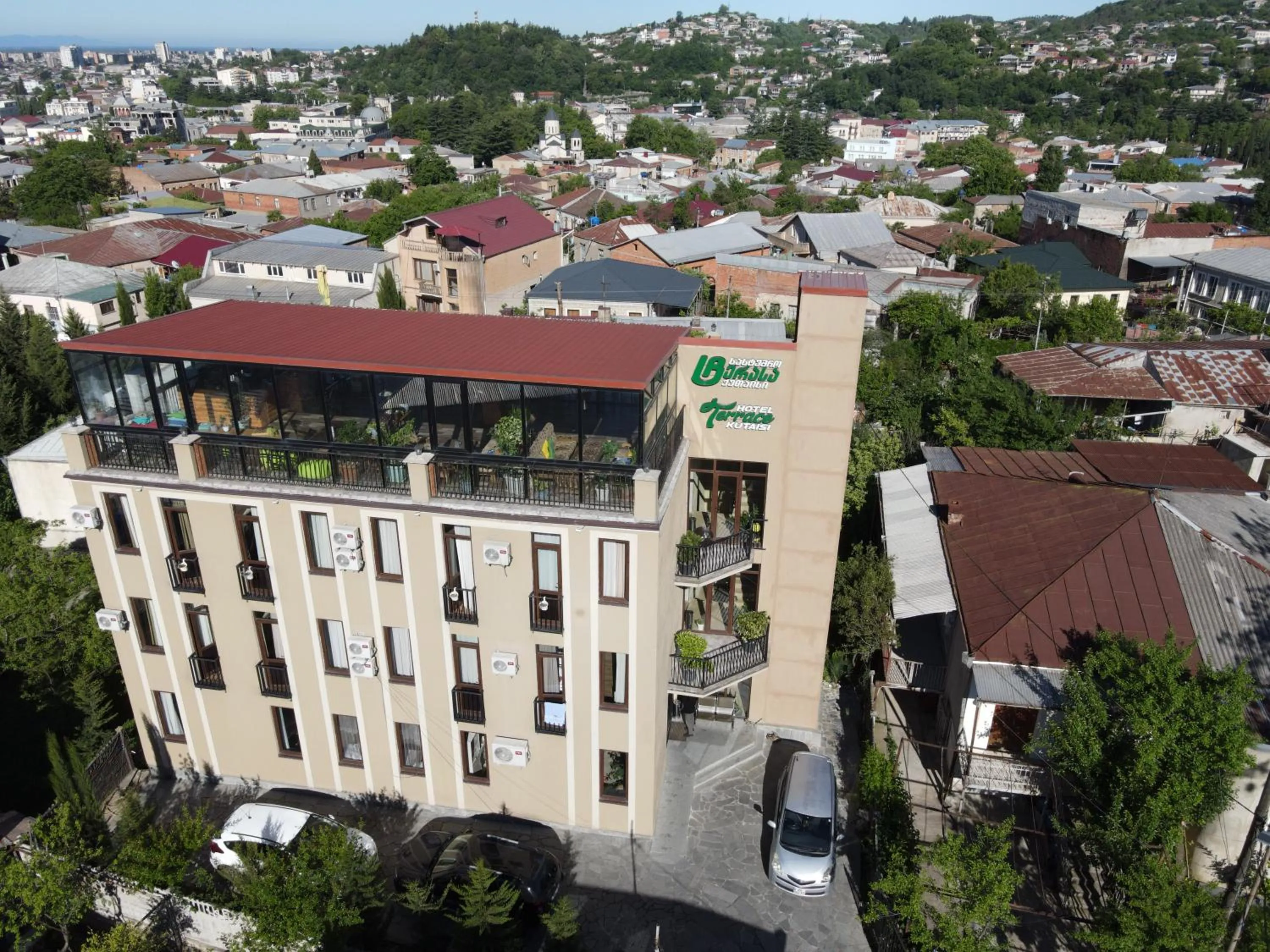 Property building in Hotel Terrace Kutaisi