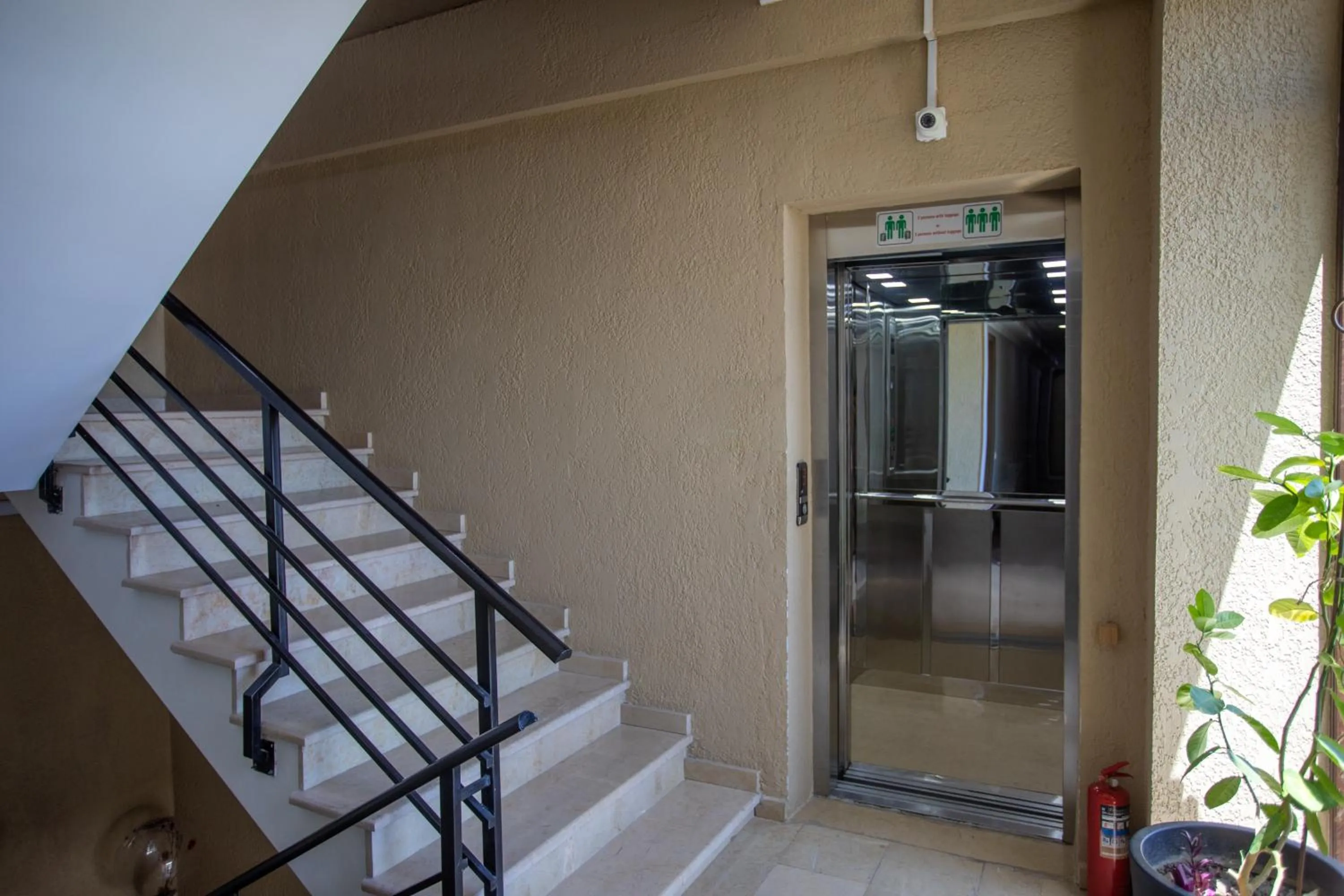 elevator in Hotel Terrace Kutaisi