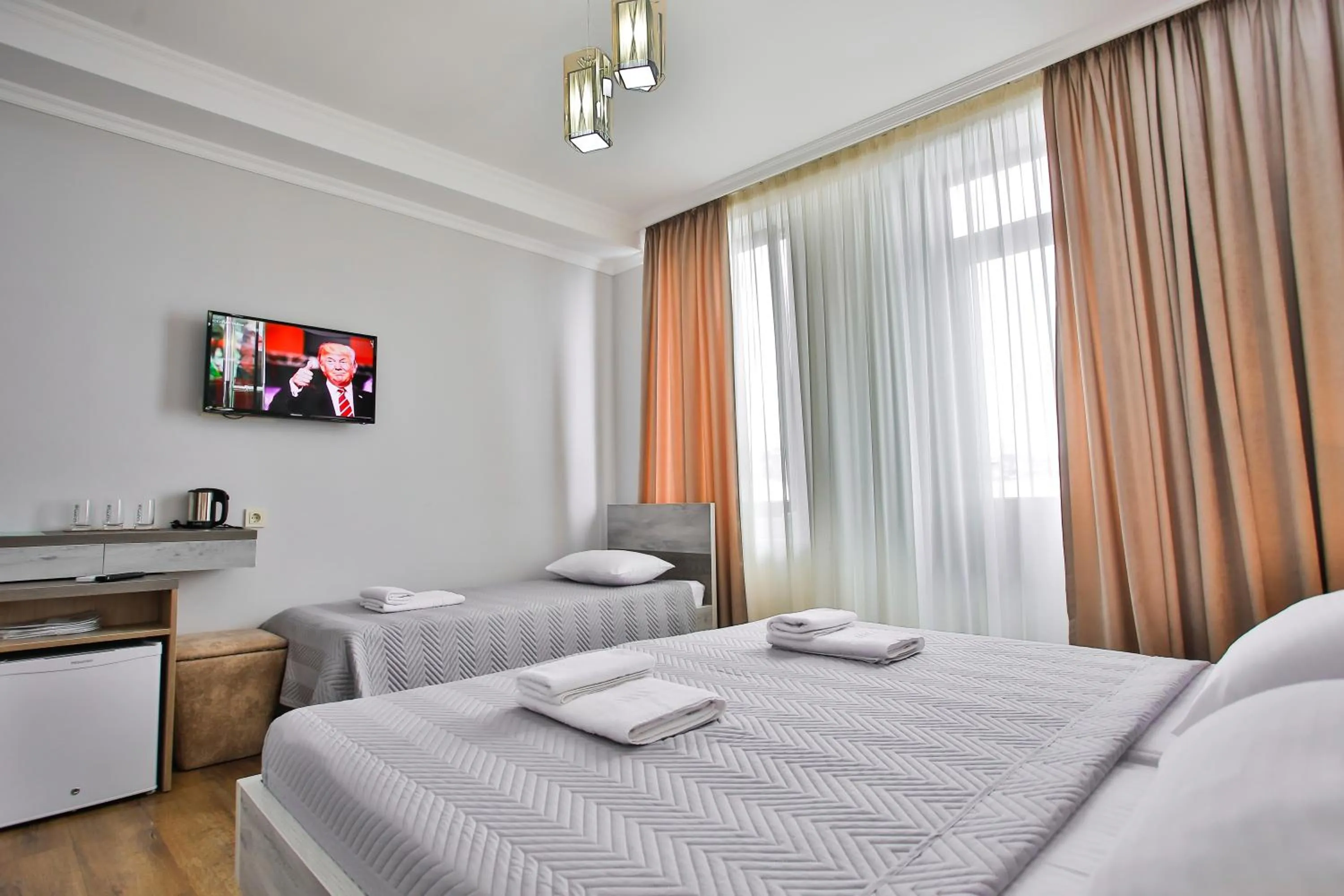 Bedroom, Bed in Hotel Terrace Kutaisi