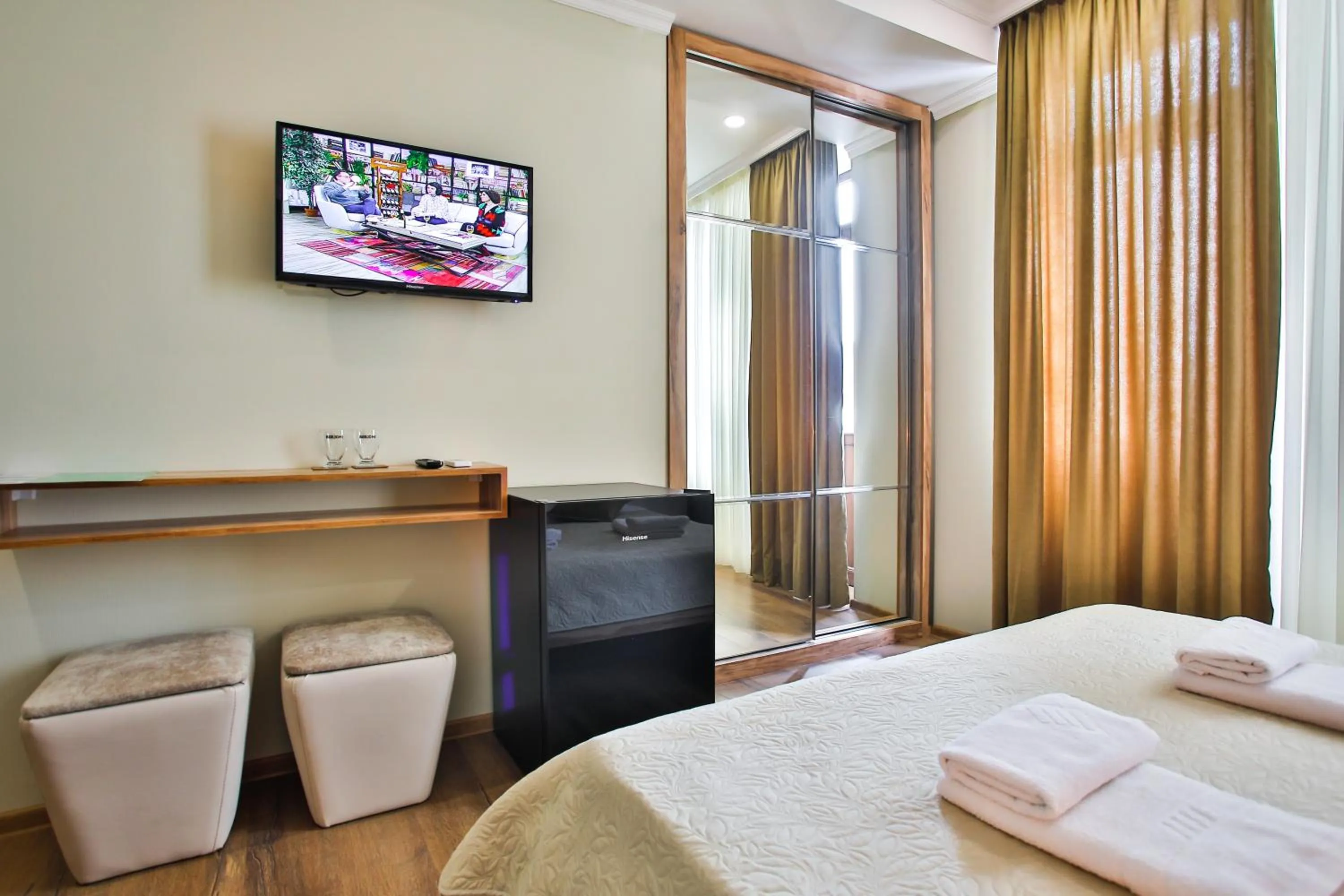 Bedroom, Bed in Hotel Terrace Kutaisi