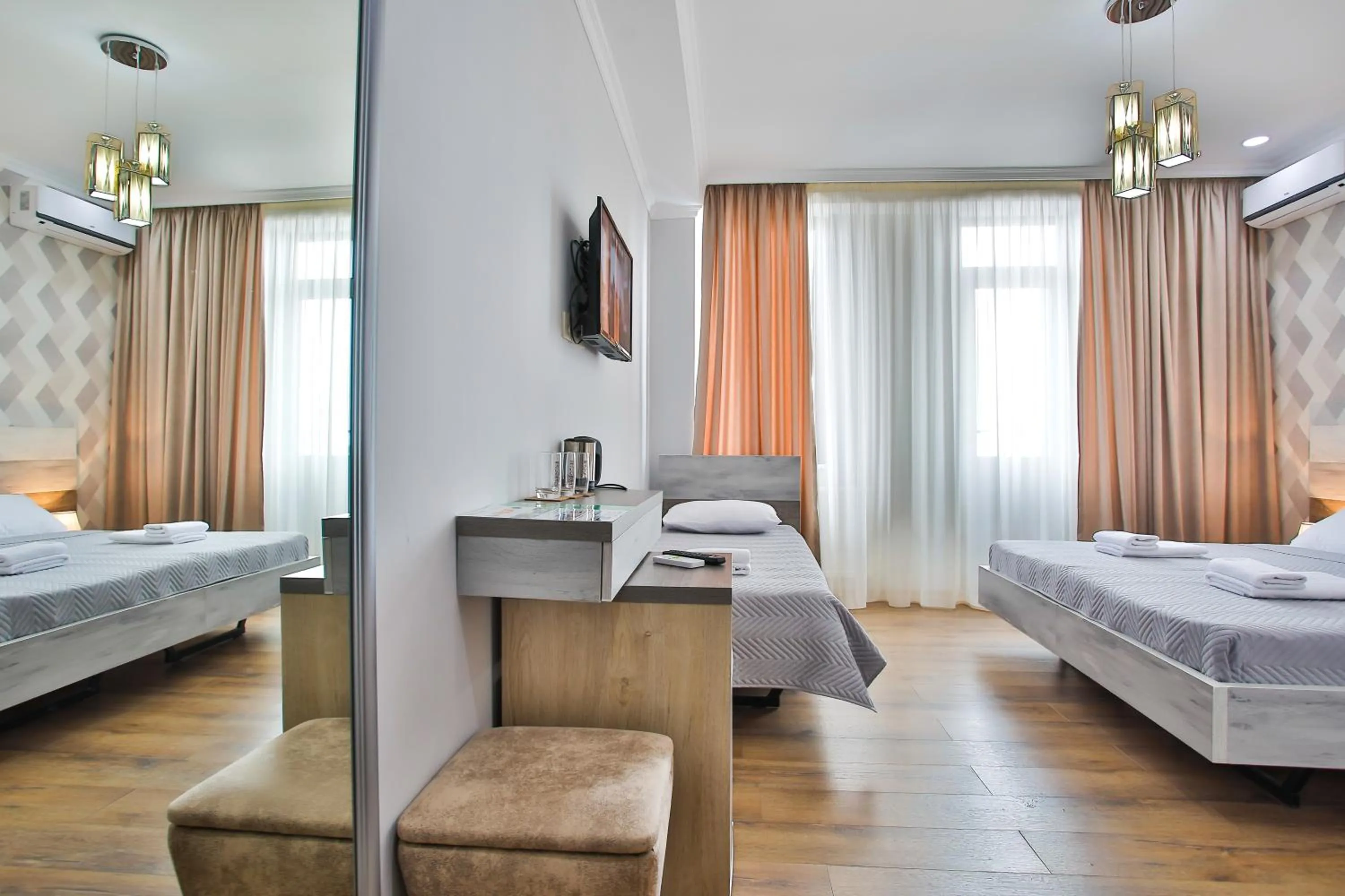 Bedroom, Bed in Hotel Terrace Kutaisi