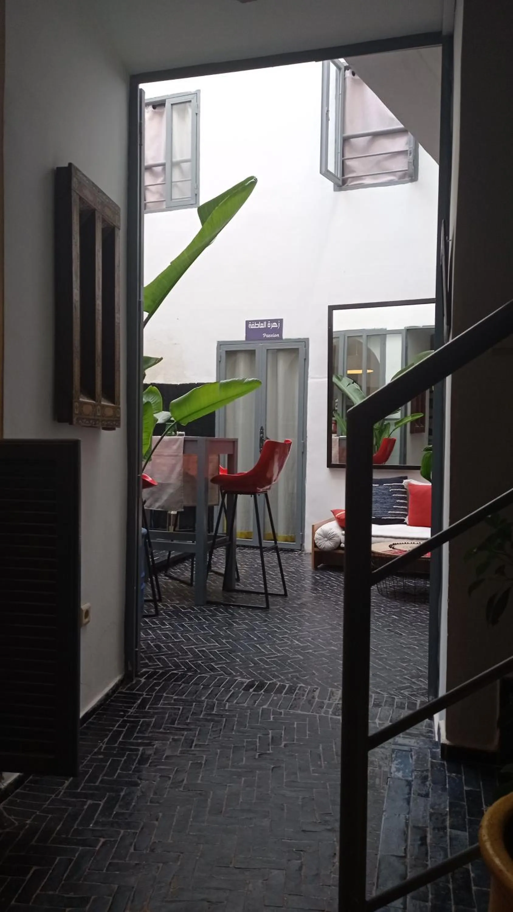 Living room in Riad Les Jardins des Lilas