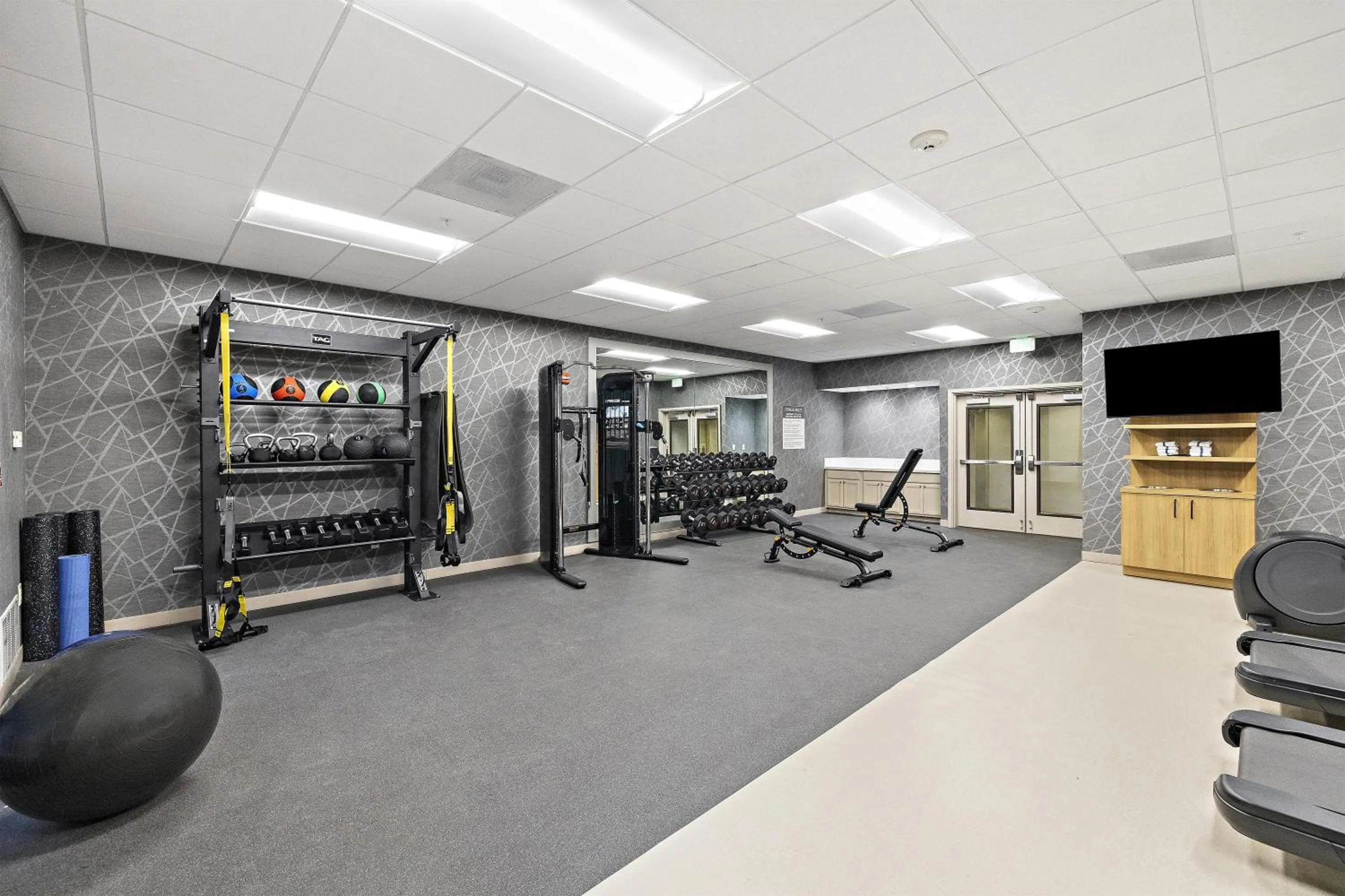 Fitness centre/facilities in Homewood Suites Lancaster