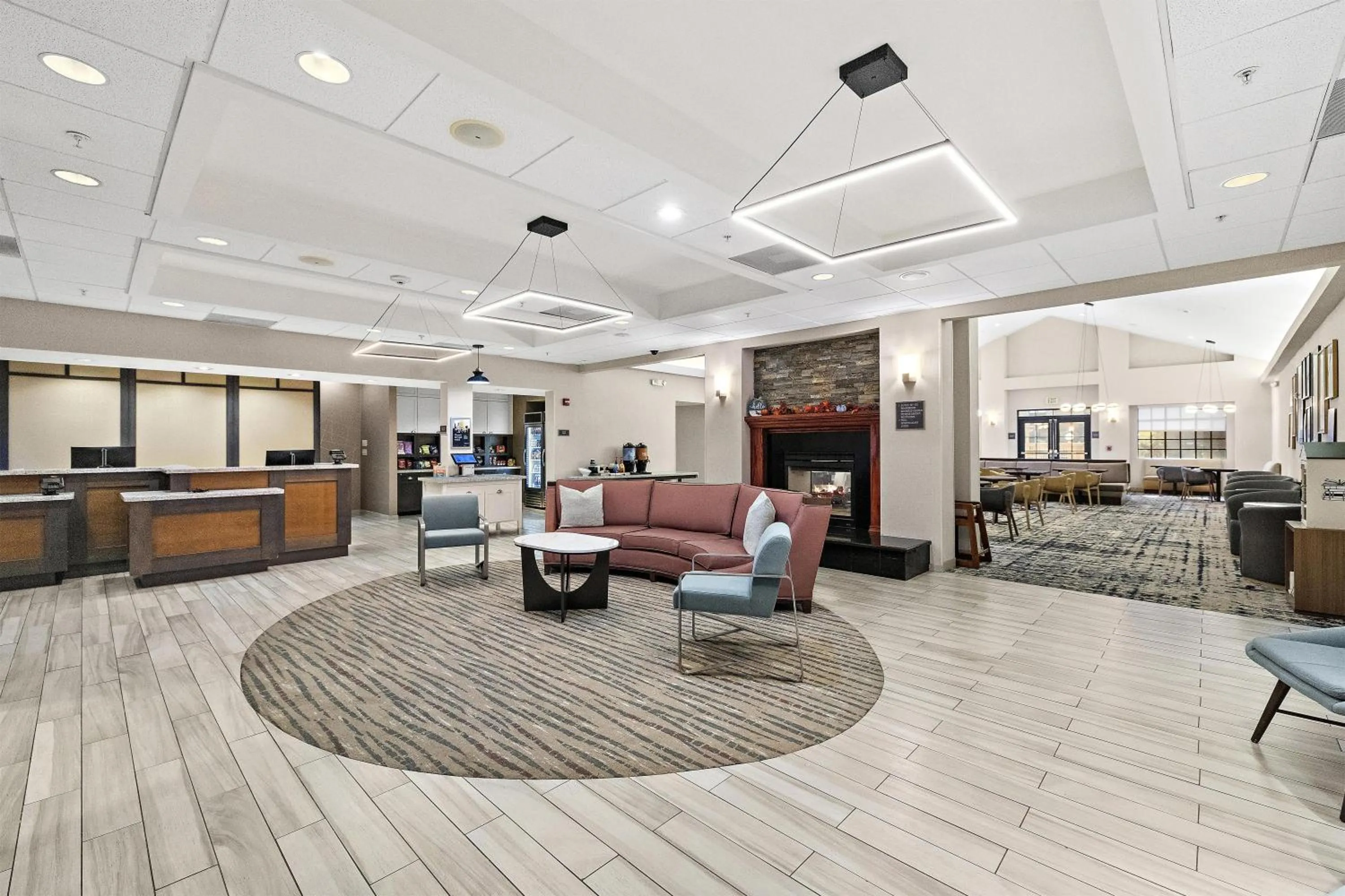 Lobby or reception in Homewood Suites Lancaster