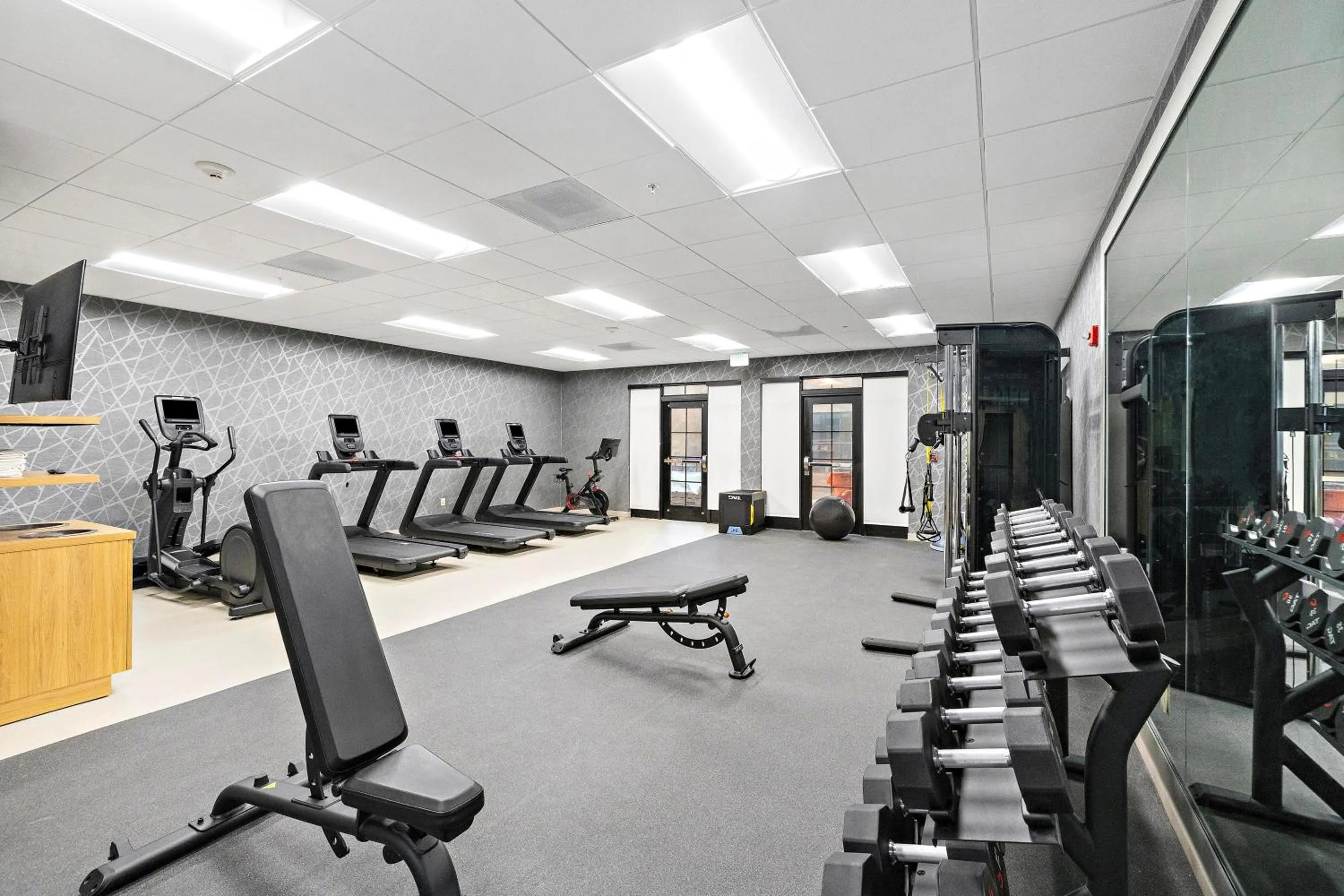 Fitness centre/facilities in Homewood Suites Lancaster