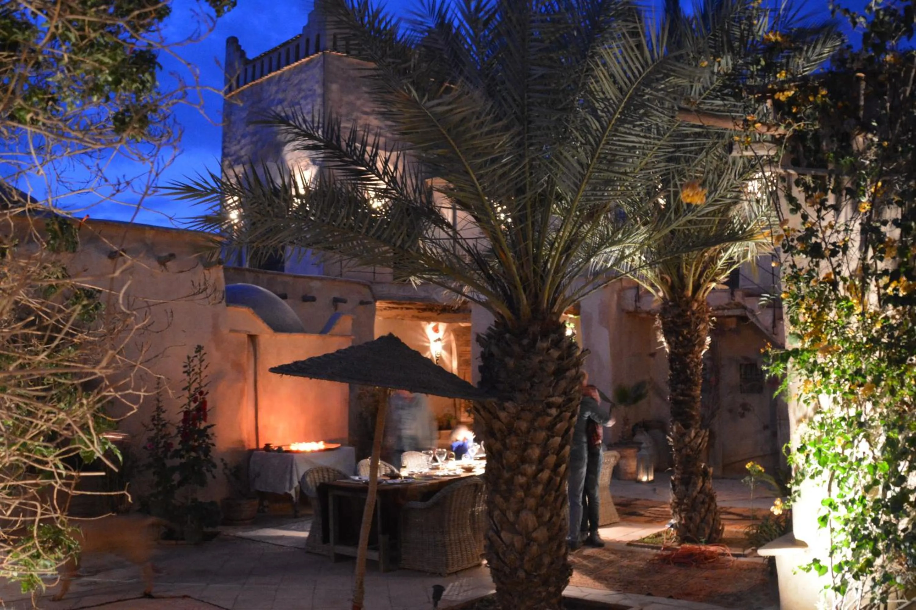 Balcony/Terrace in Kasbah Gousteau