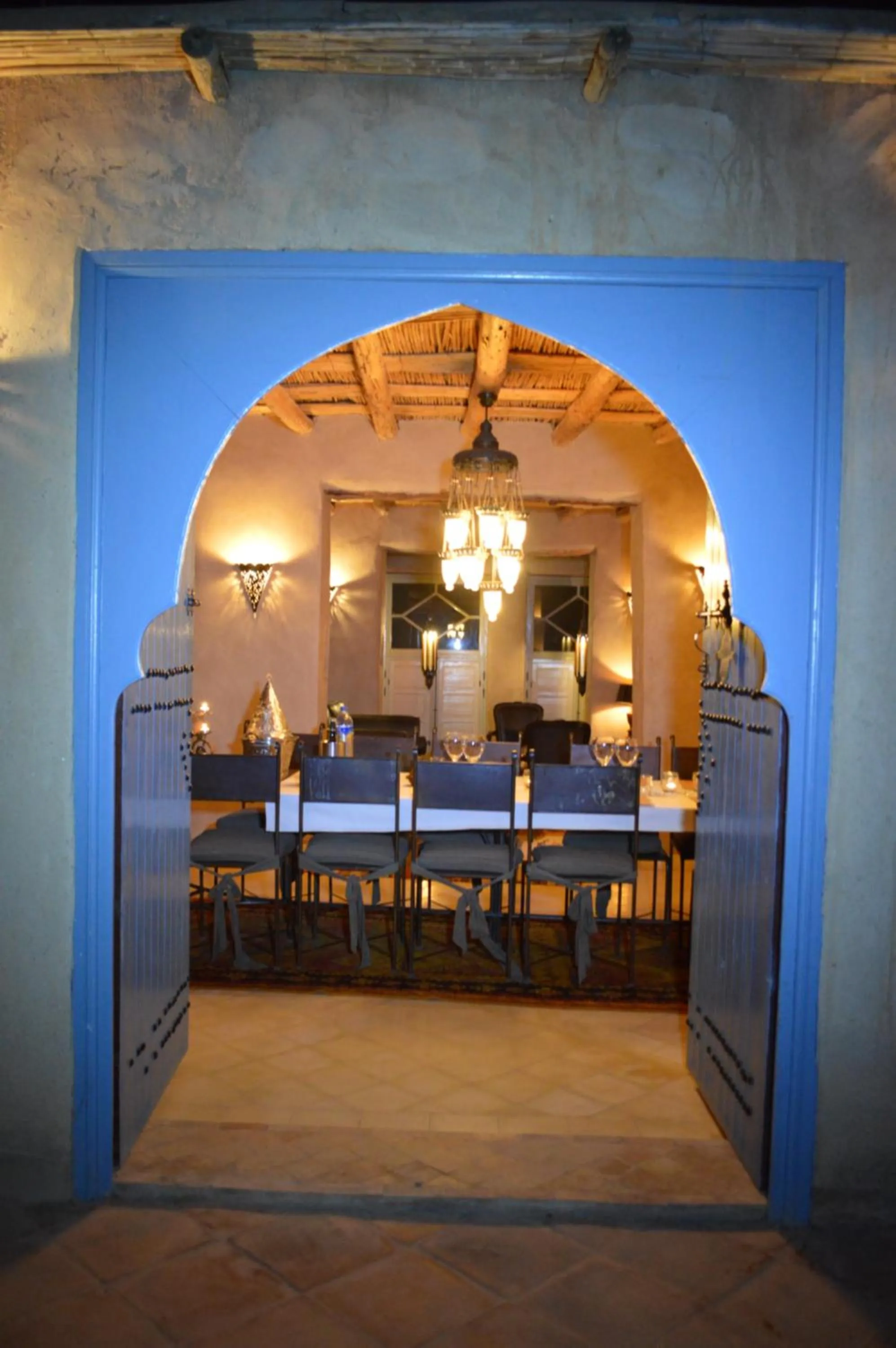 Decorative detail in Kasbah Gousteau