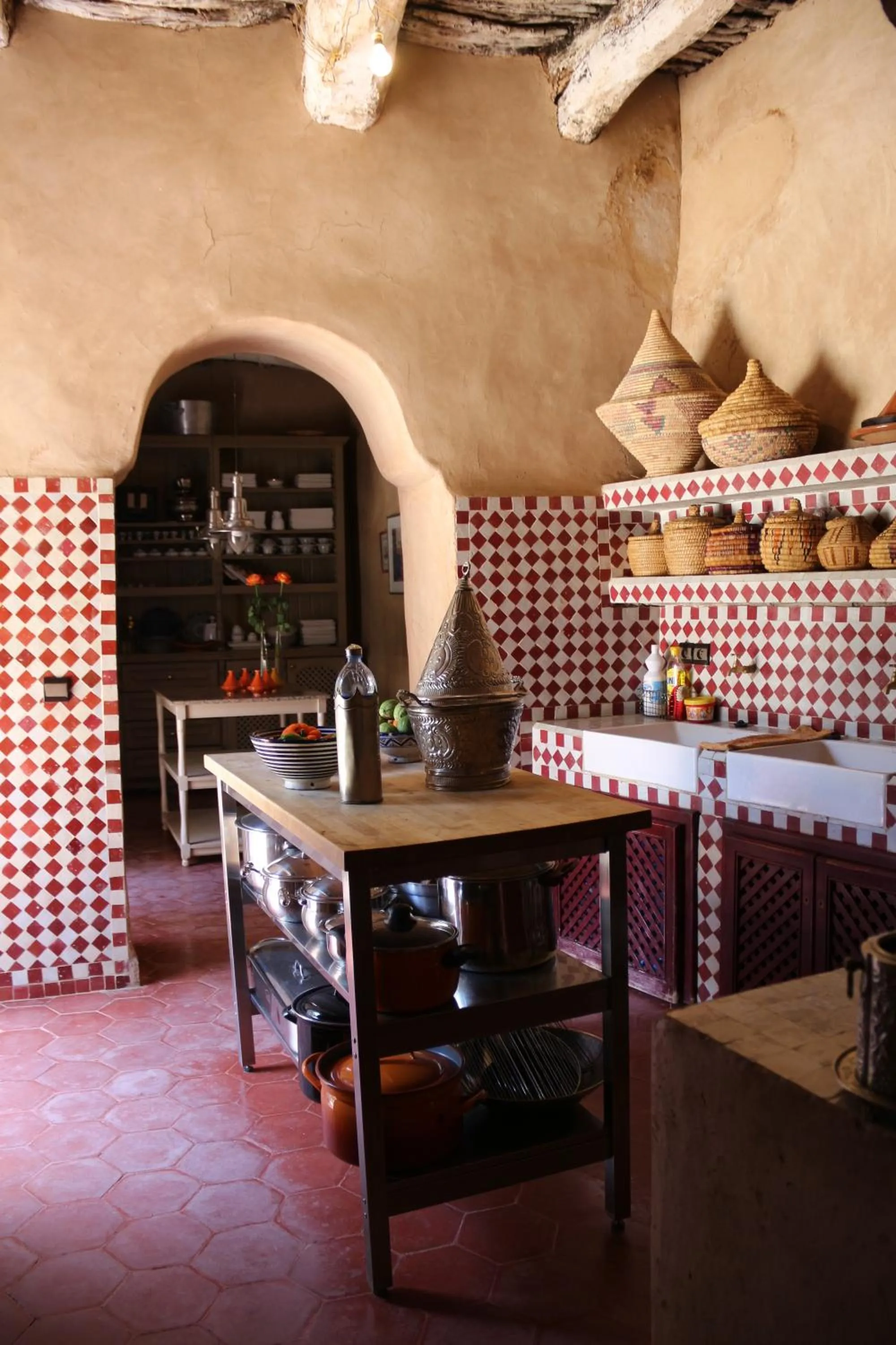 Kitchen or kitchenette in Kasbah Gousteau
